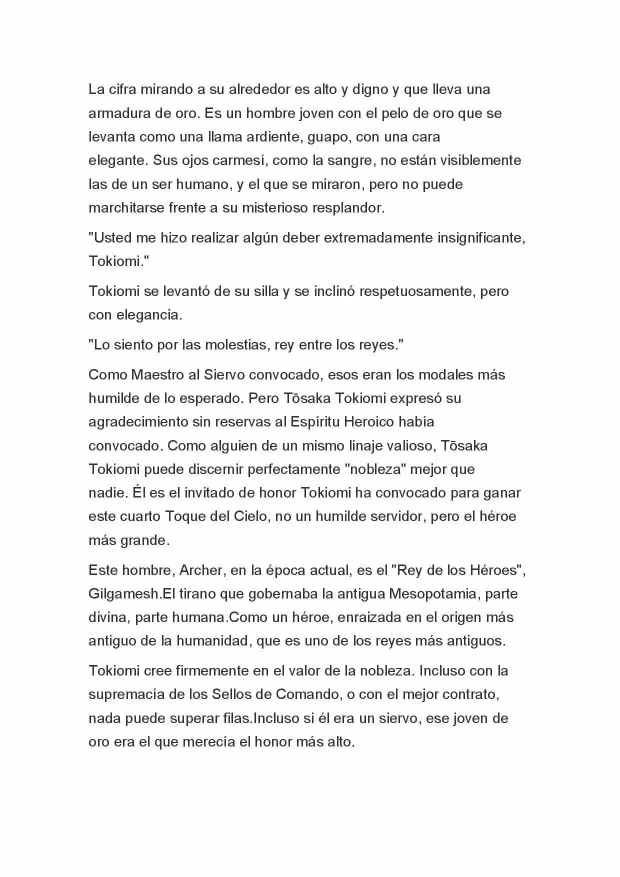 Fate Zero Novela capítulo 12 página 6