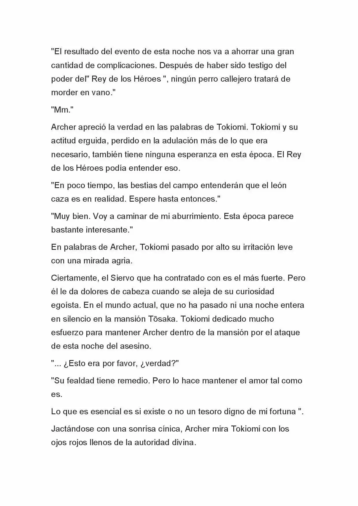 Fate Zero Novela capítulo 12 página 7