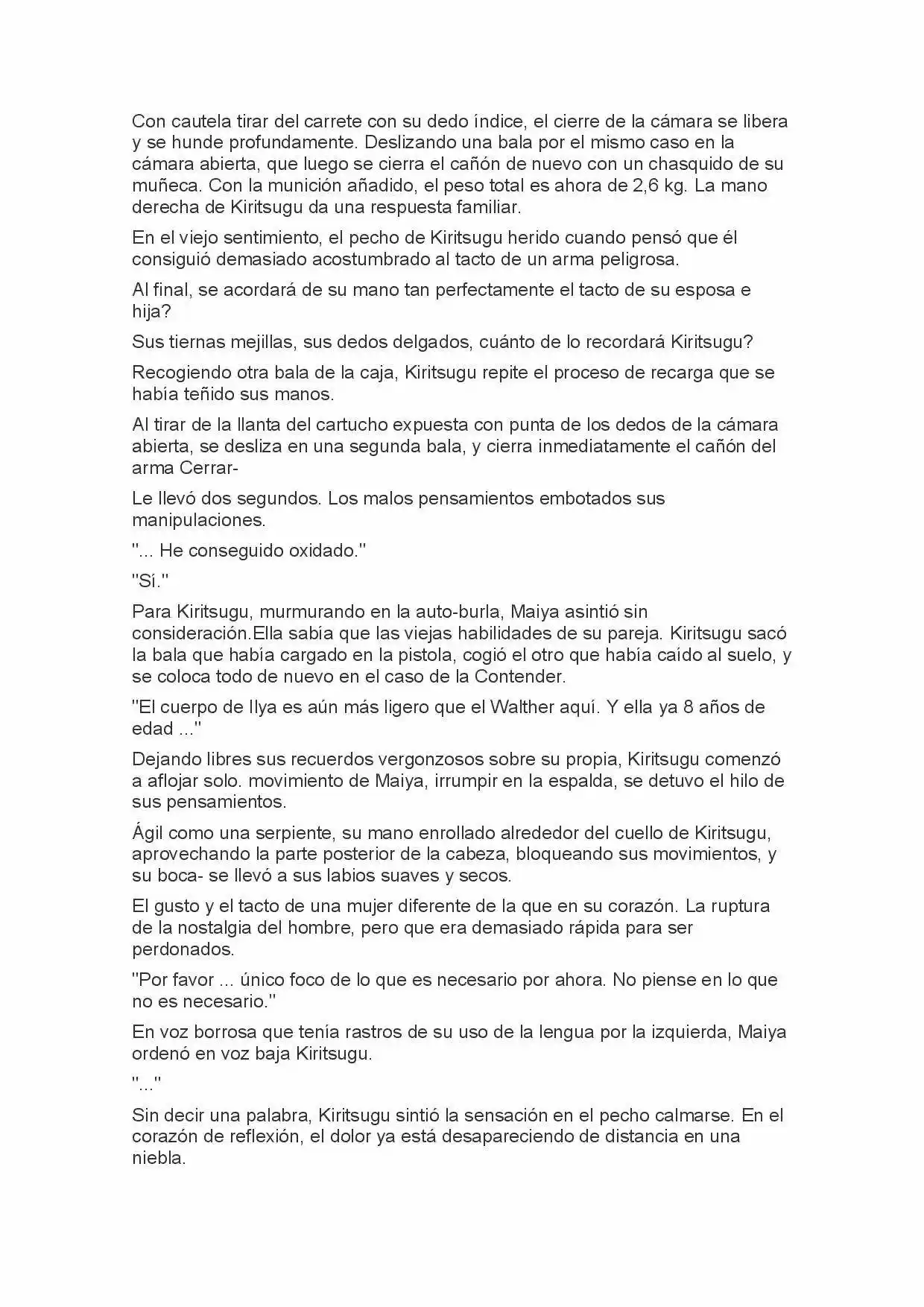 Fate Zero Novela capítulo 13 página 9
