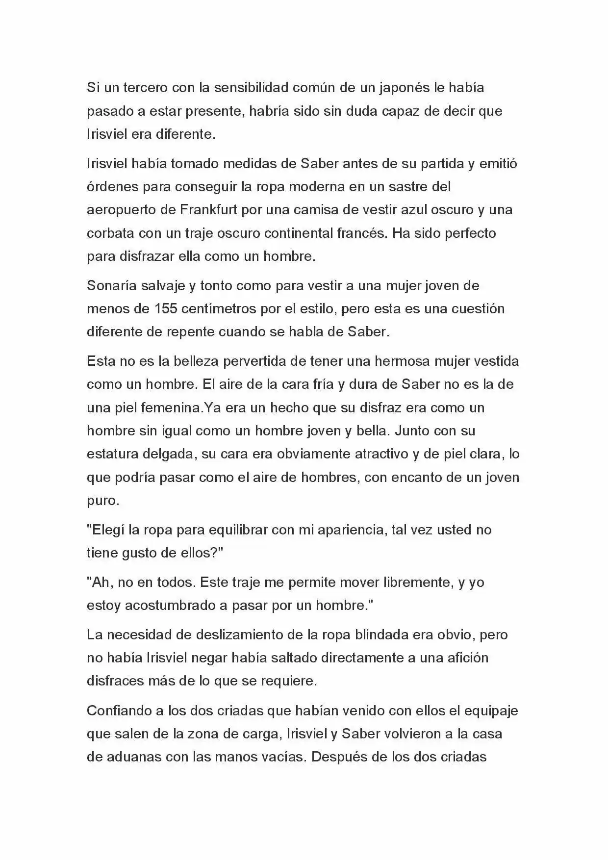 Fate Zero Novela capítulo 14 página 5