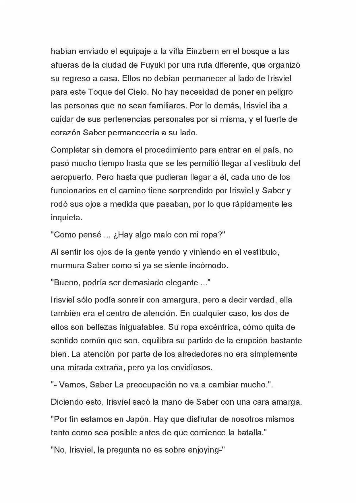 Fate Zero Novela capítulo 14 página 6