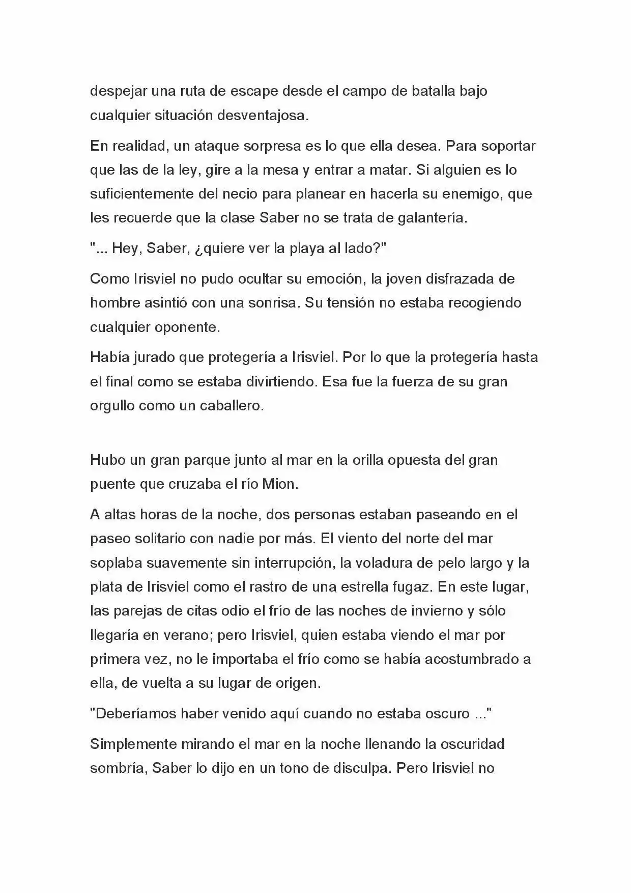 Fate Zero Novela capítulo 14 página 14