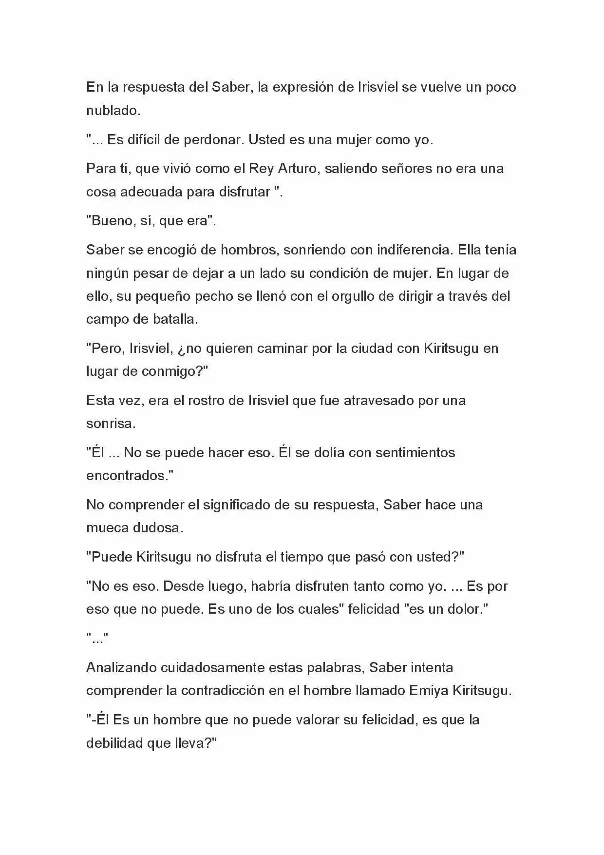Fate Zero Novela capítulo 14 página 16