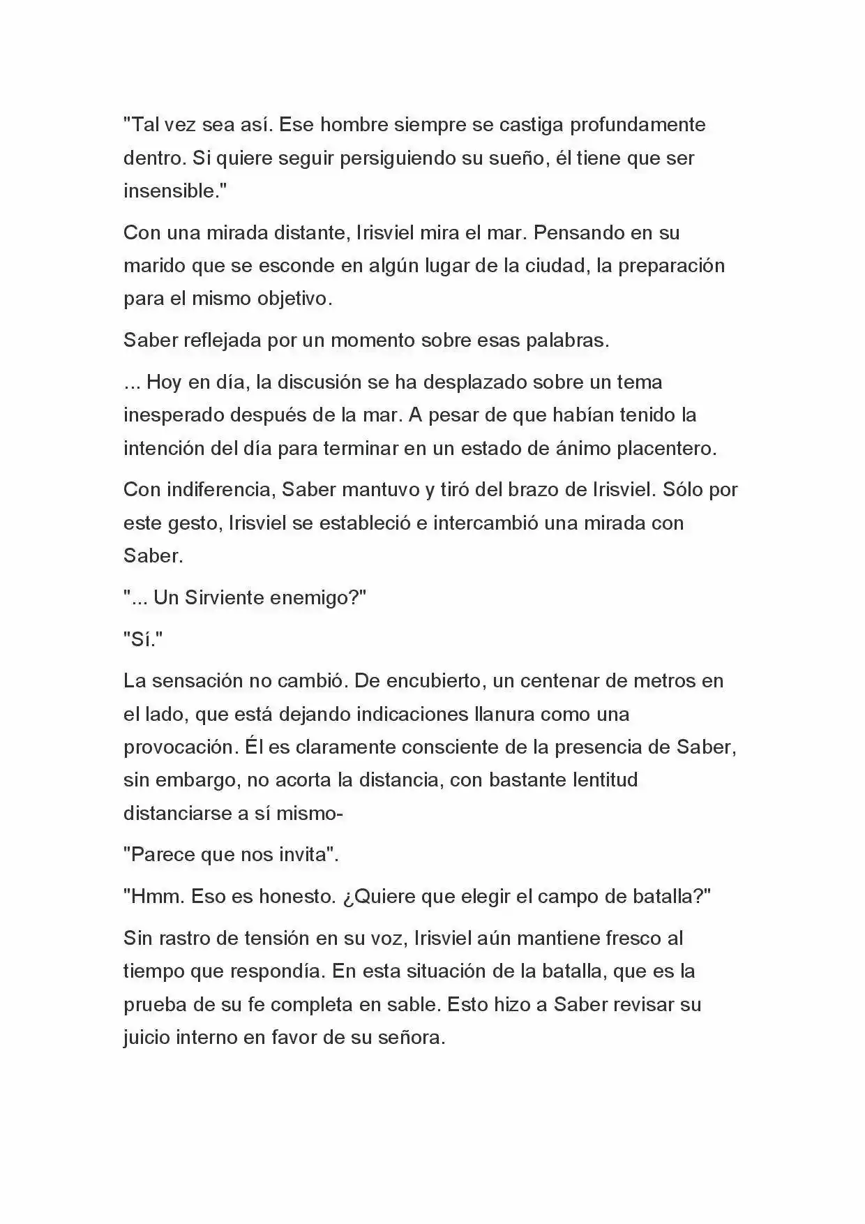 Fate Zero Novela capítulo 14 página 17
