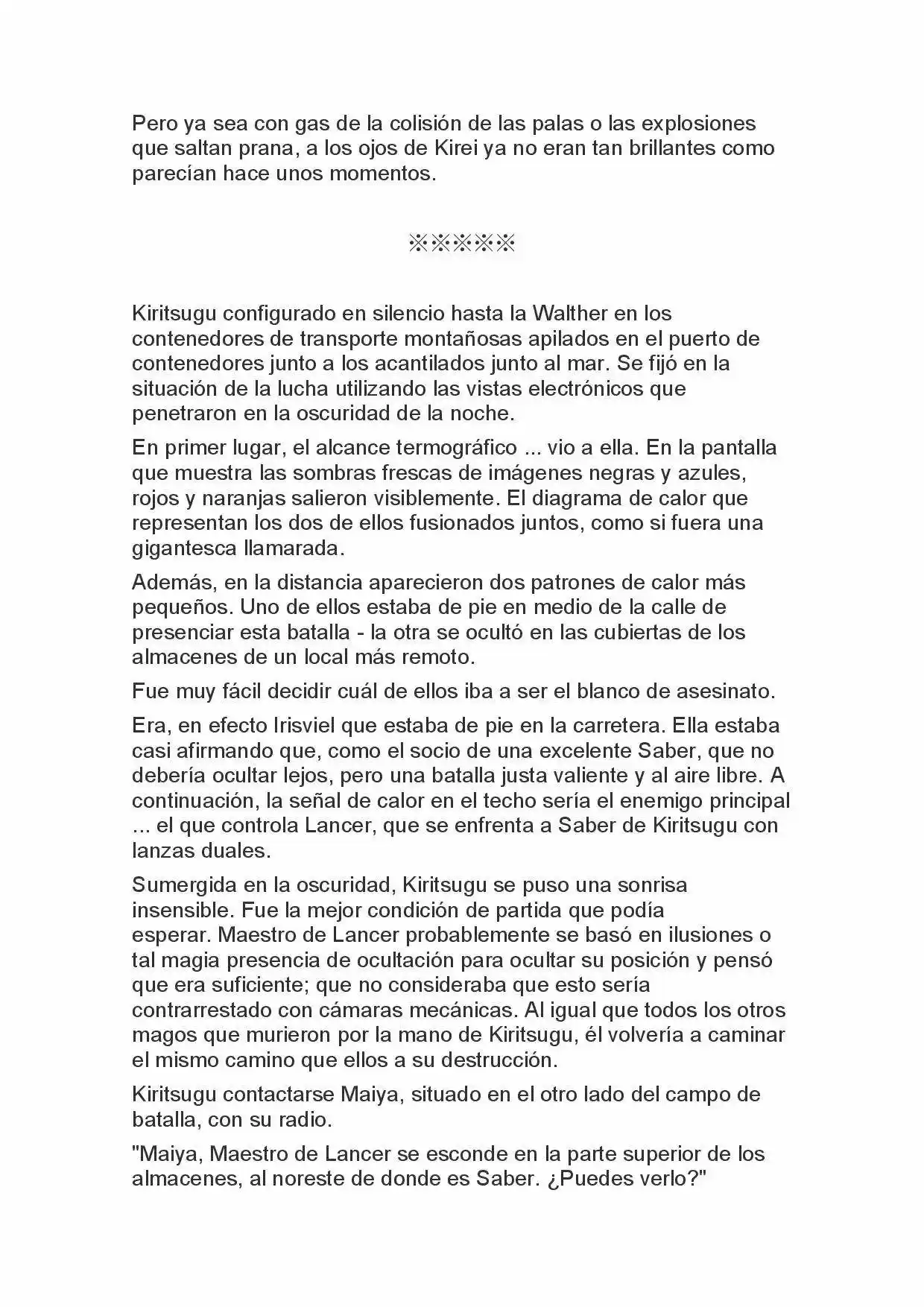 Fate Zero Novela capítulo 16 página 10