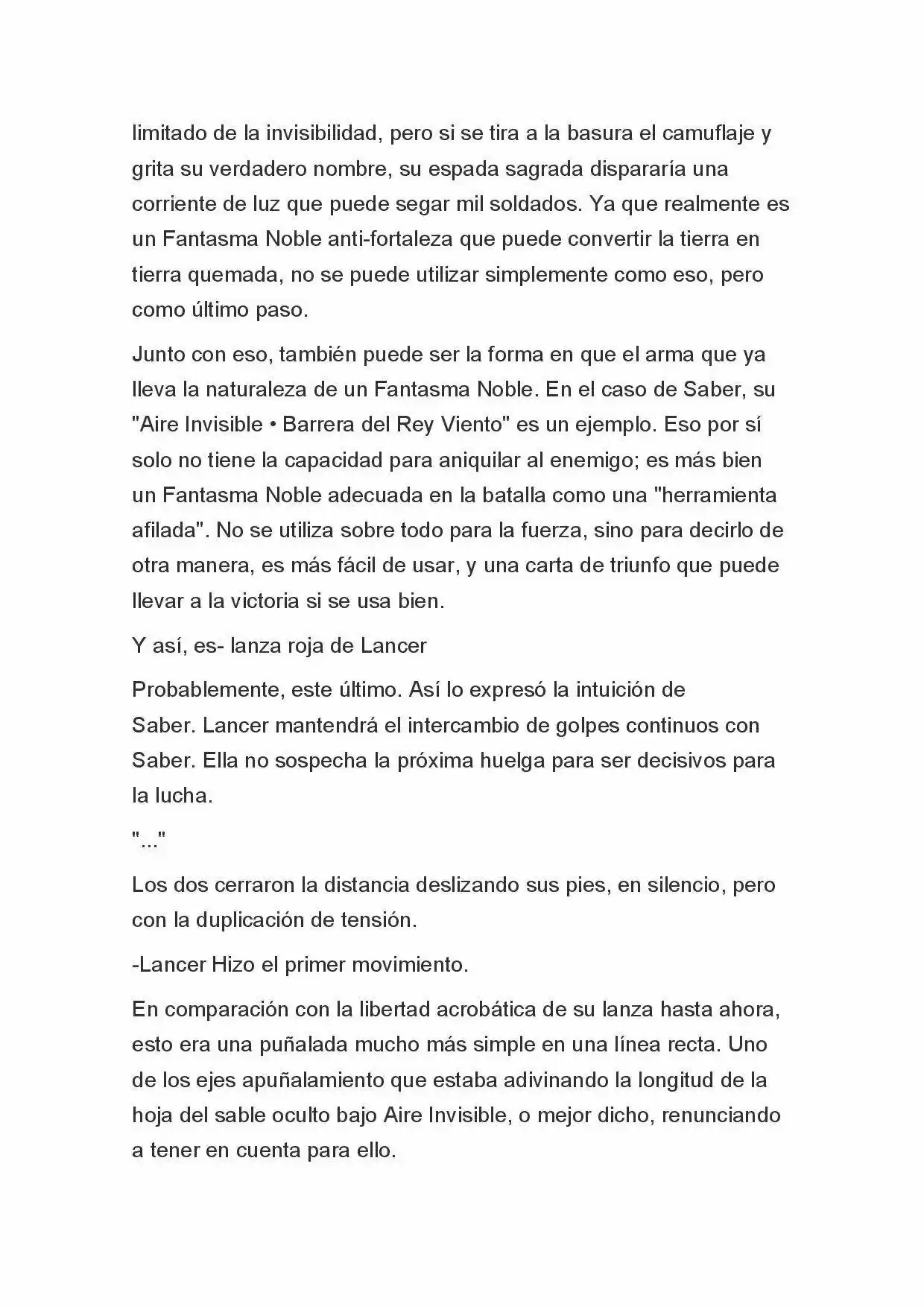 Fate Zero Novela capítulo 17 página 4
