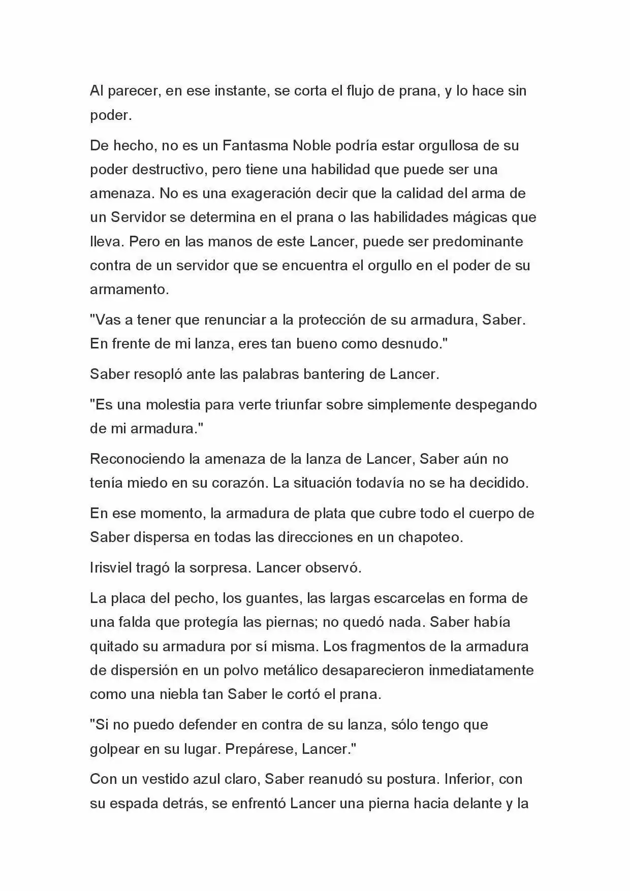 Fate Zero Novela capítulo 17 página 9