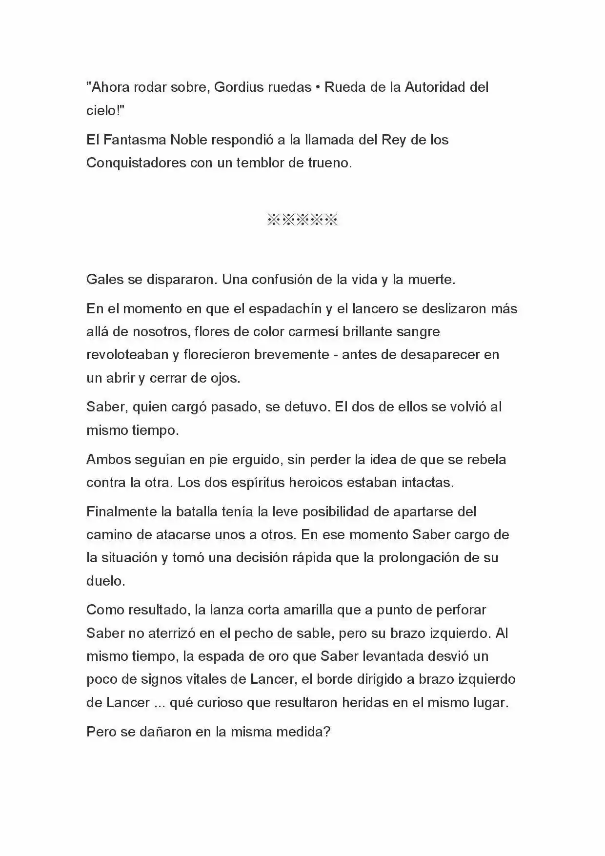 Fate Zero Novela capítulo 18 página 4