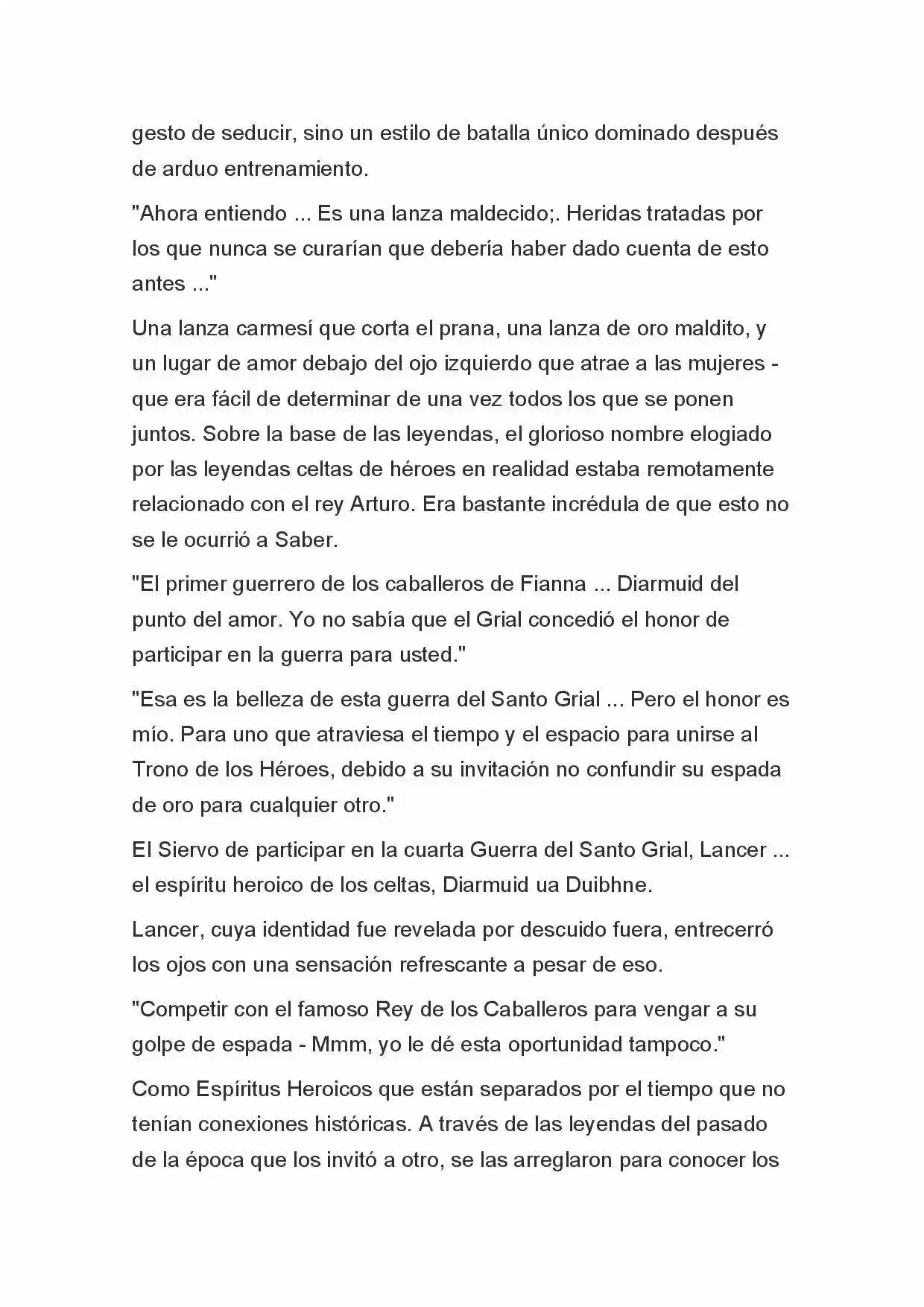 Fate Zero Novela capítulo 18 página 7