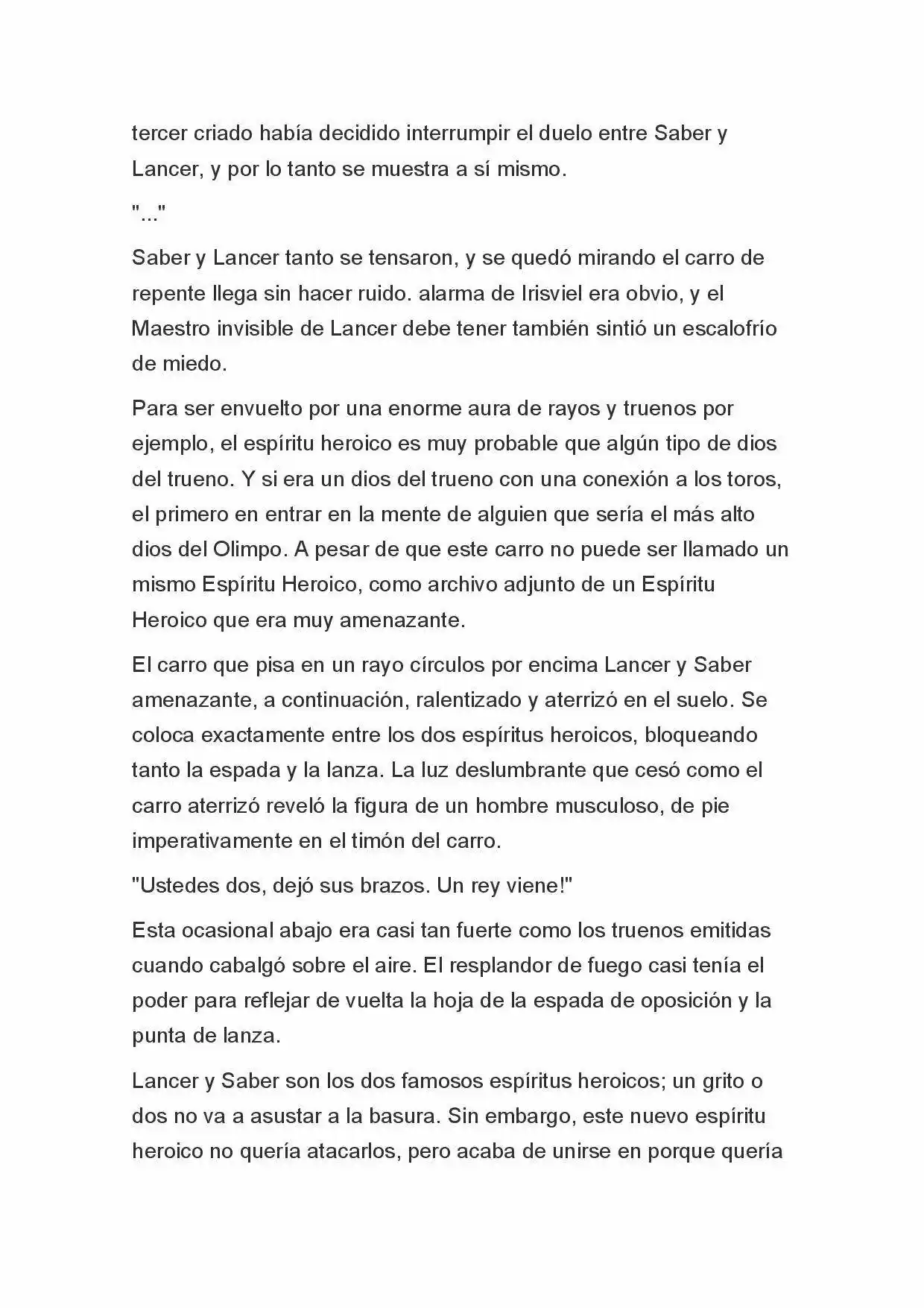 Fate Zero Novela capítulo 18 página 11
