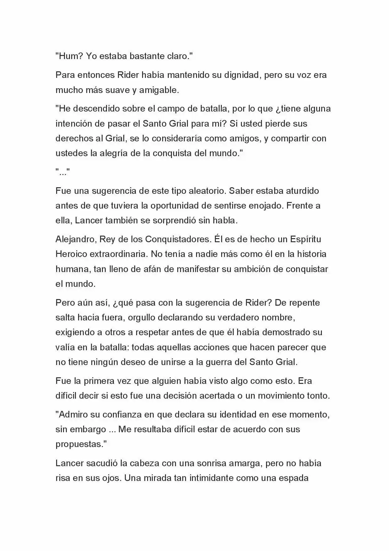 Fate Zero Novela capítulo 18 página 13