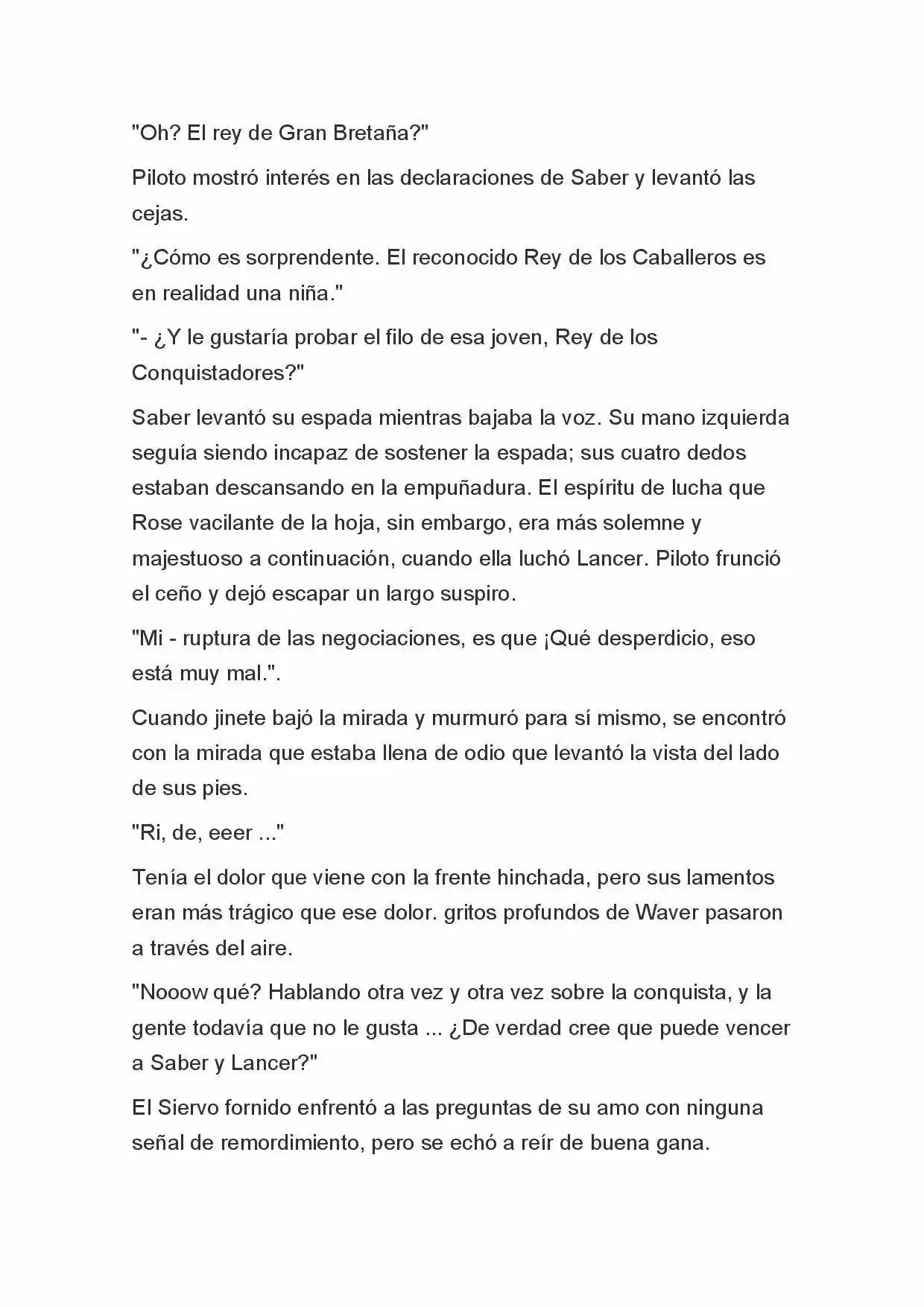 Fate Zero Novela capítulo 18 página 15