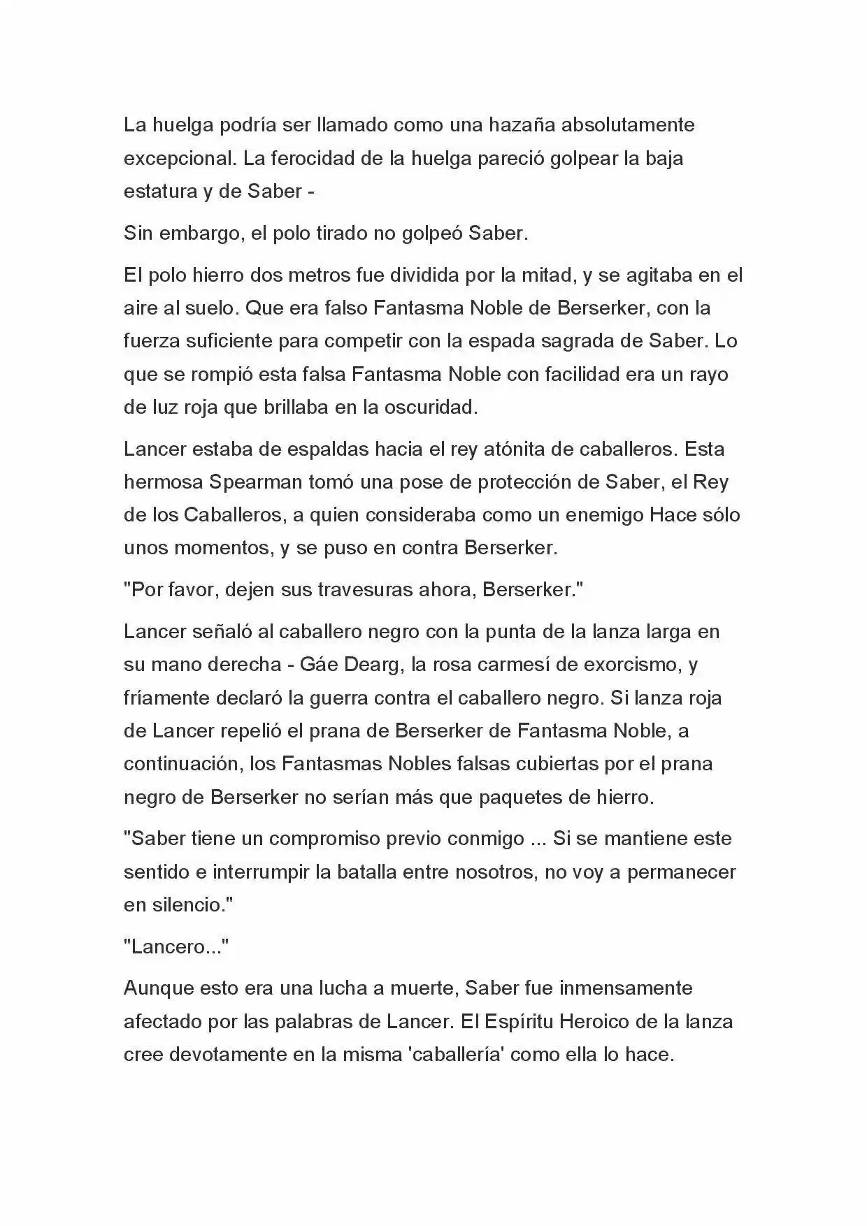 Fate Zero Novela capítulo 20 página 9