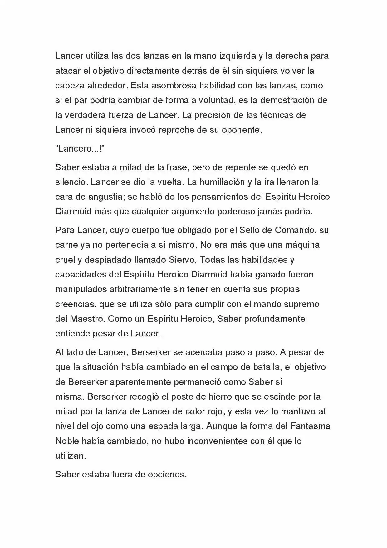 Fate Zero Novela capítulo 20 página 11