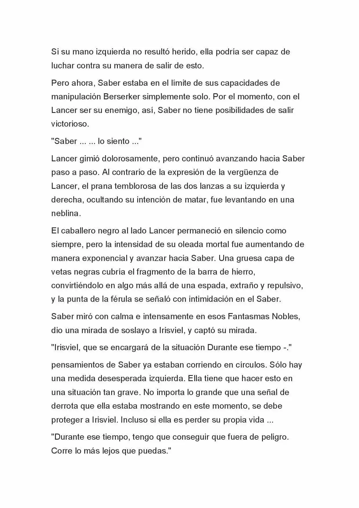 Fate Zero Novela capítulo 20 página 12