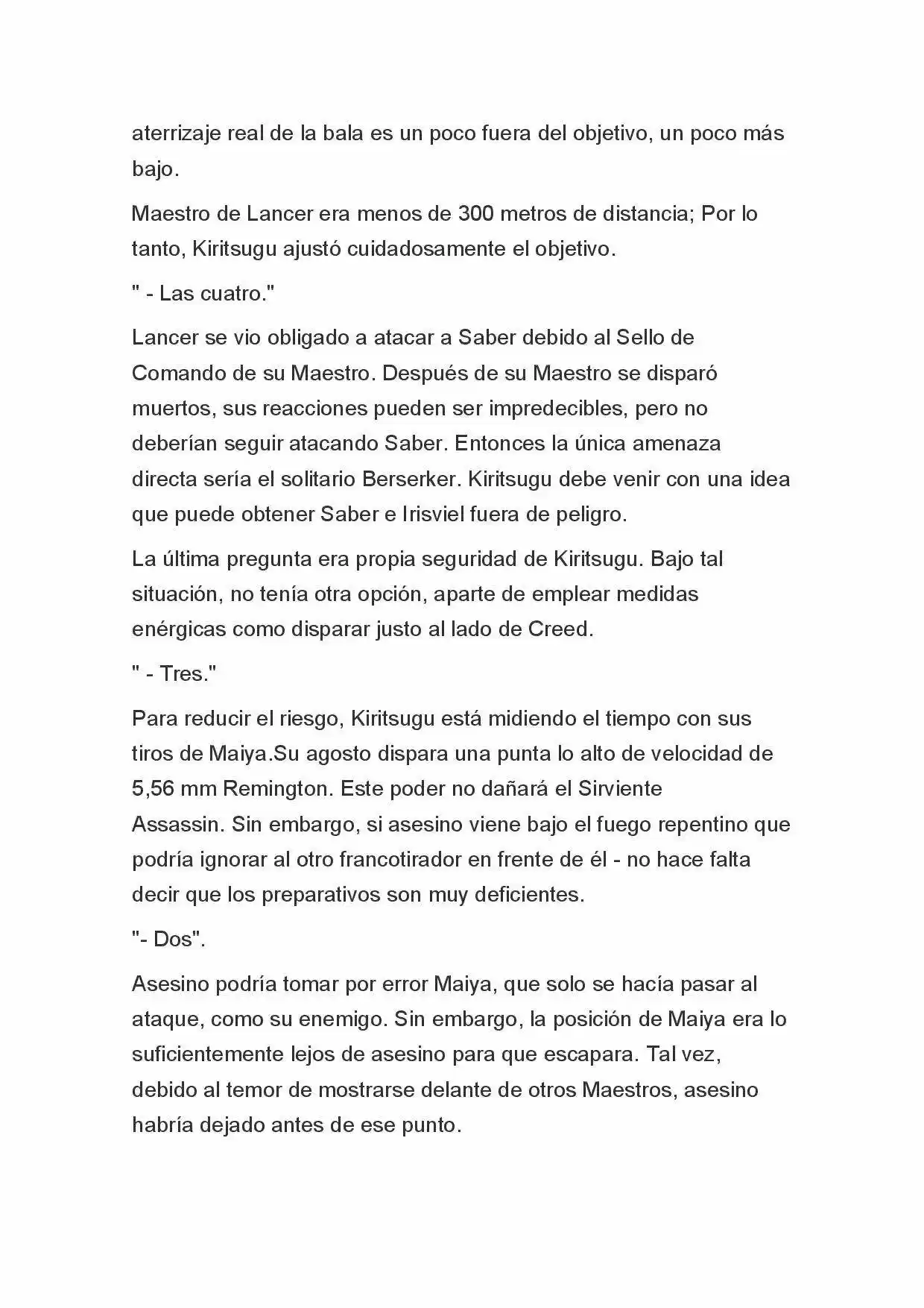 Fate Zero Novela capítulo 20 página 15