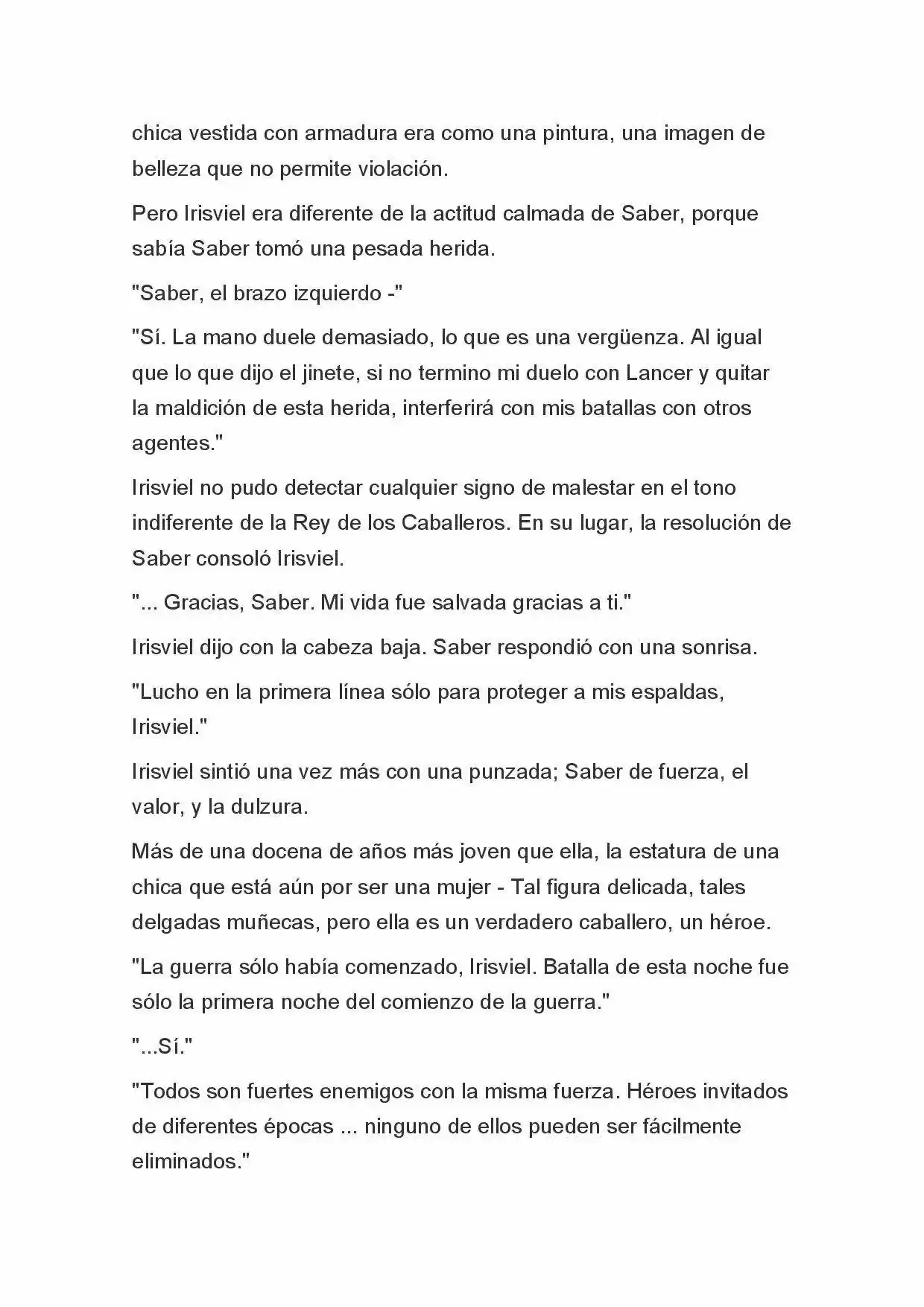 Fate Zero Novela capítulo 20 página 22