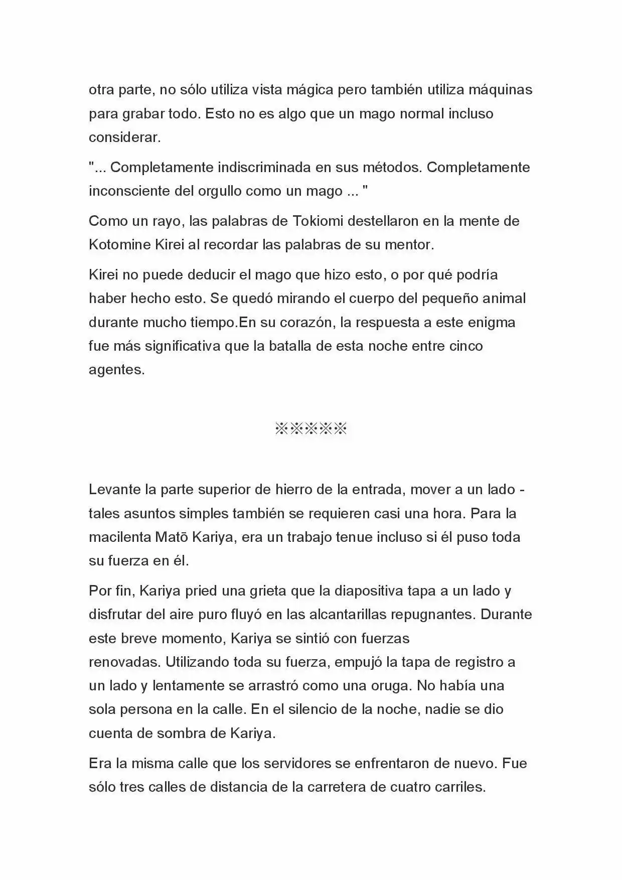 Fate Zero Novela capítulo 21 página 9
