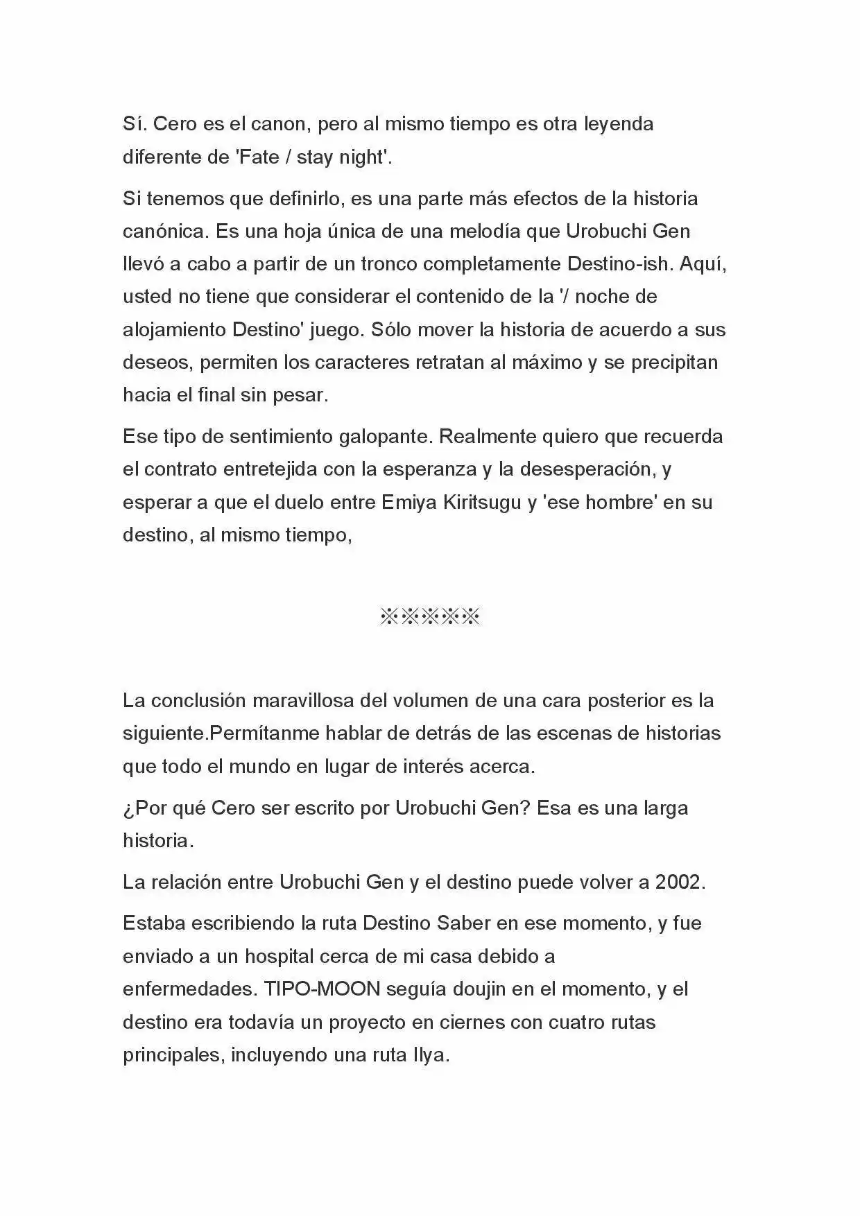 Fate Zero Novela capítulo 23 página 4