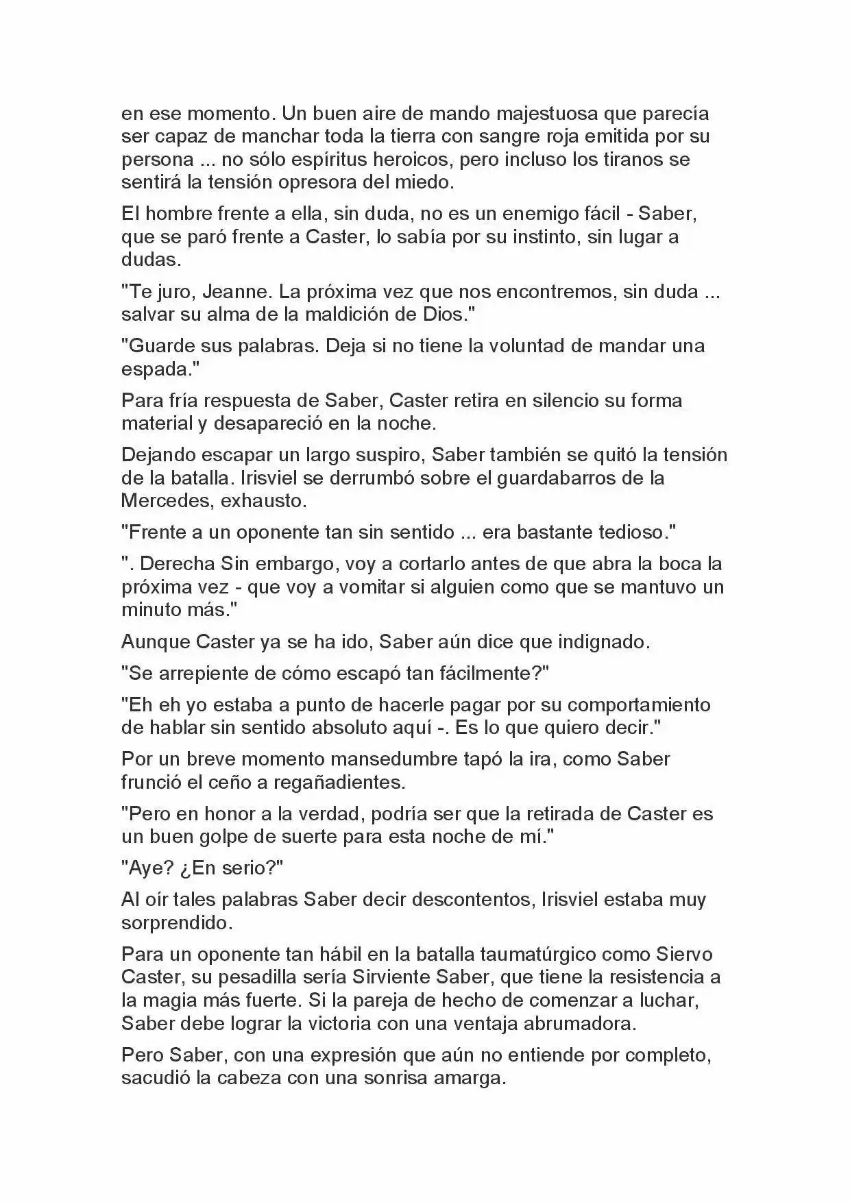 Fate Zero Novela capítulo 24 página 10