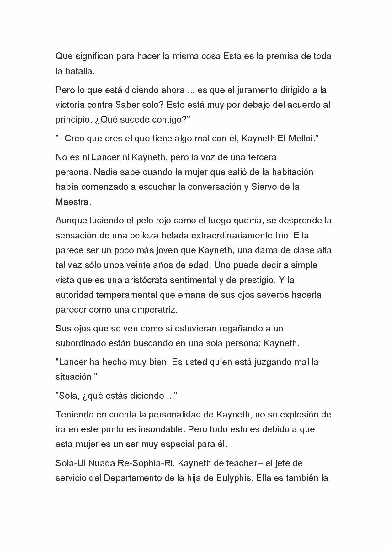 Fate Zero Novela capítulo 25 página 9
