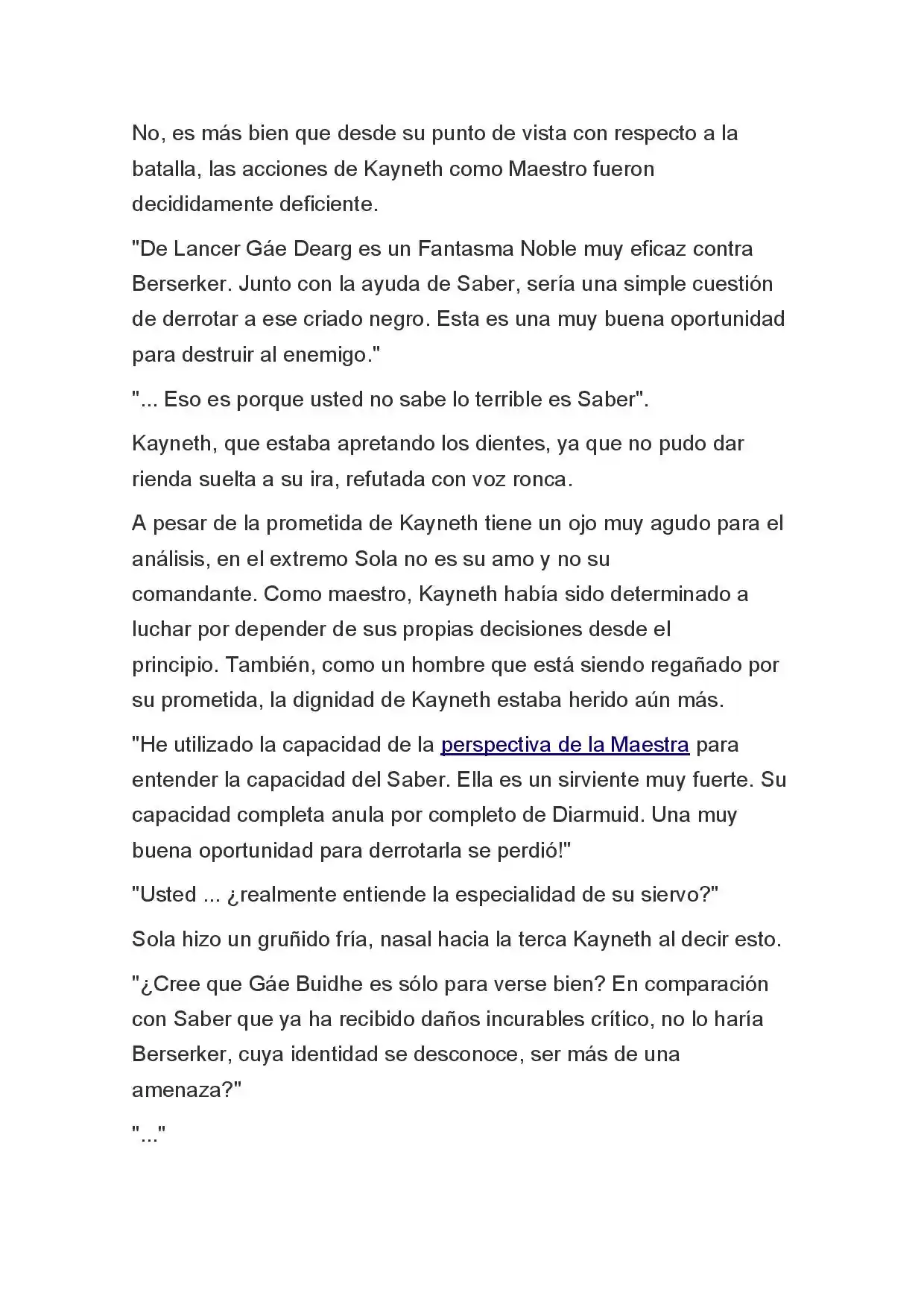 Fate Zero Novela capítulo 25 página 11