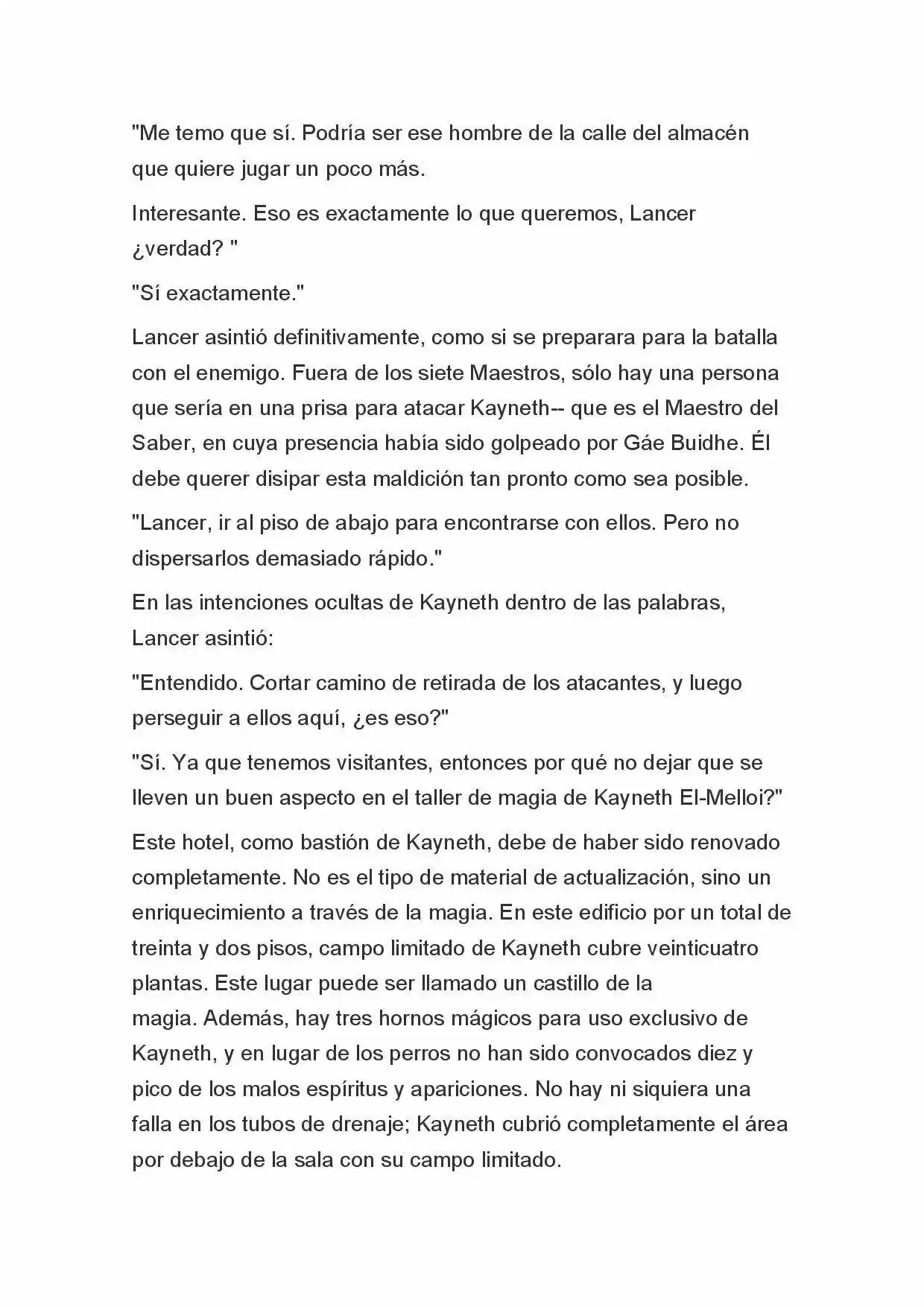 Fate Zero Novela capítulo 25 página 17