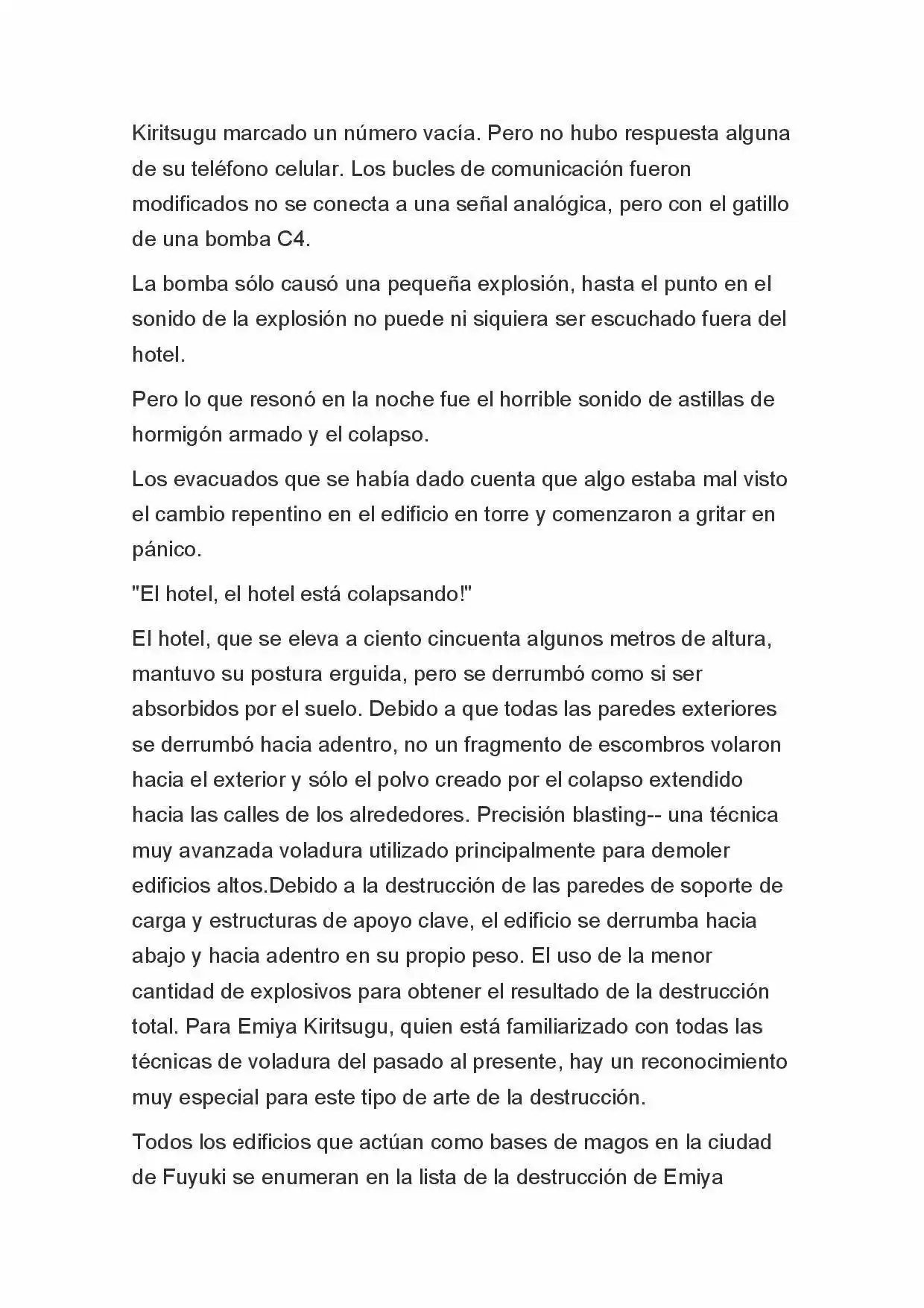 Fate Zero Novela capítulo 25 página 21