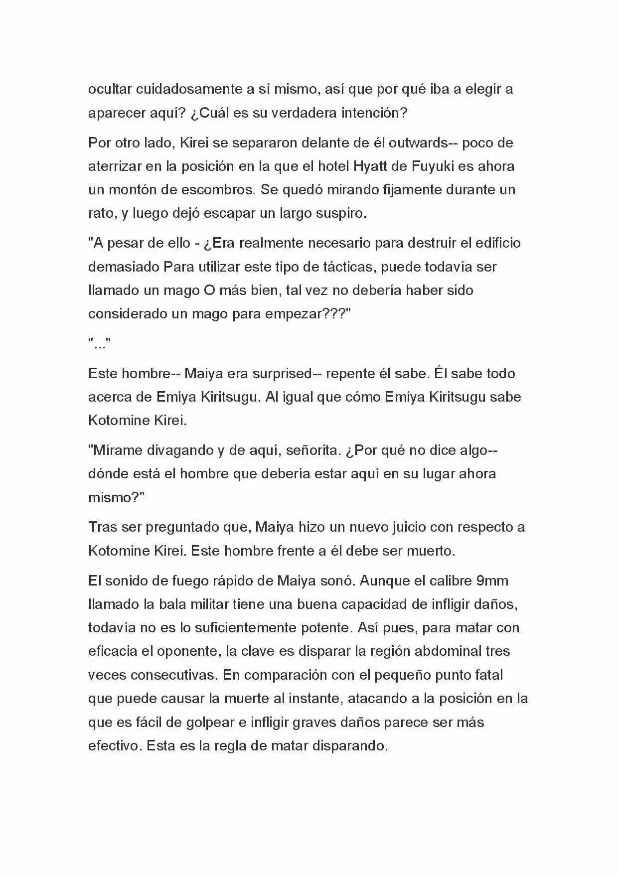 Fate Zero Novela capítulo 25 página 28