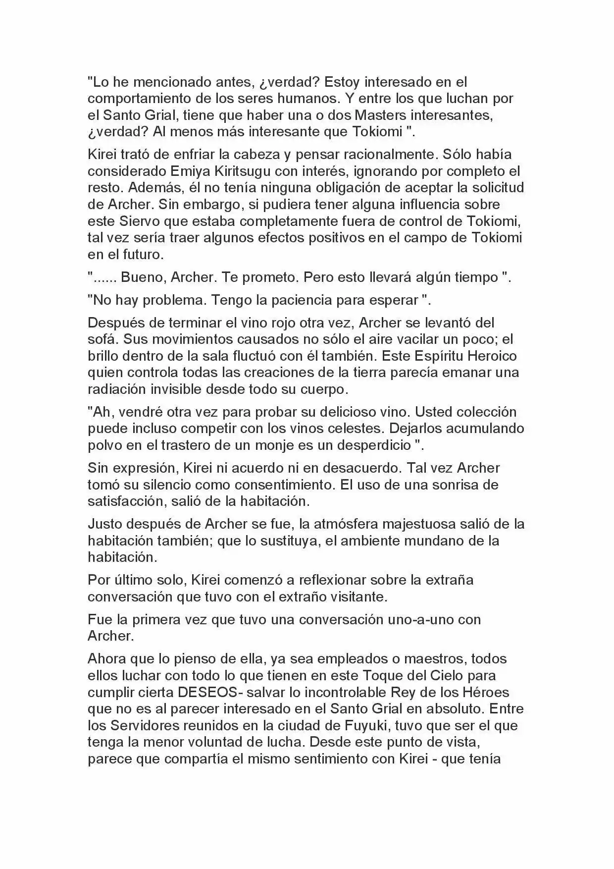 Fate Zero Novela capítulo 26 página 14
