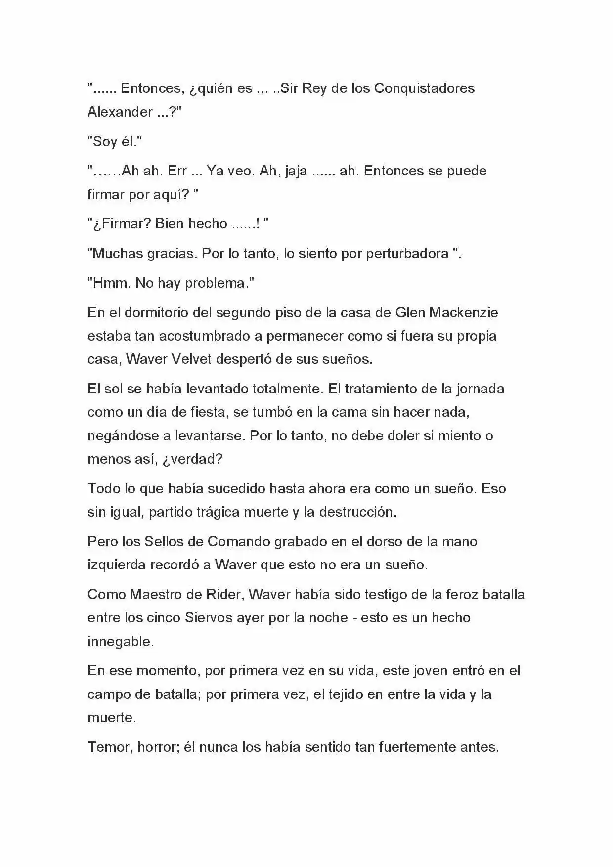 Fate Zero Novela capítulo 27 página 4