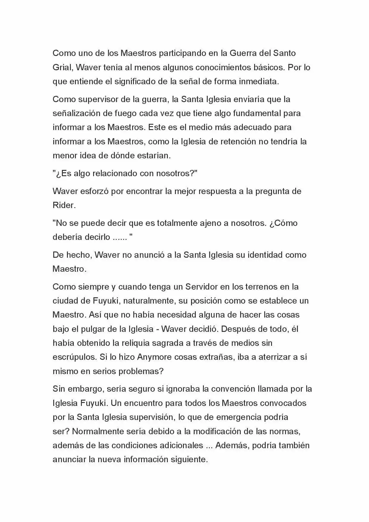 Fate Zero Novela capítulo 27 página 15