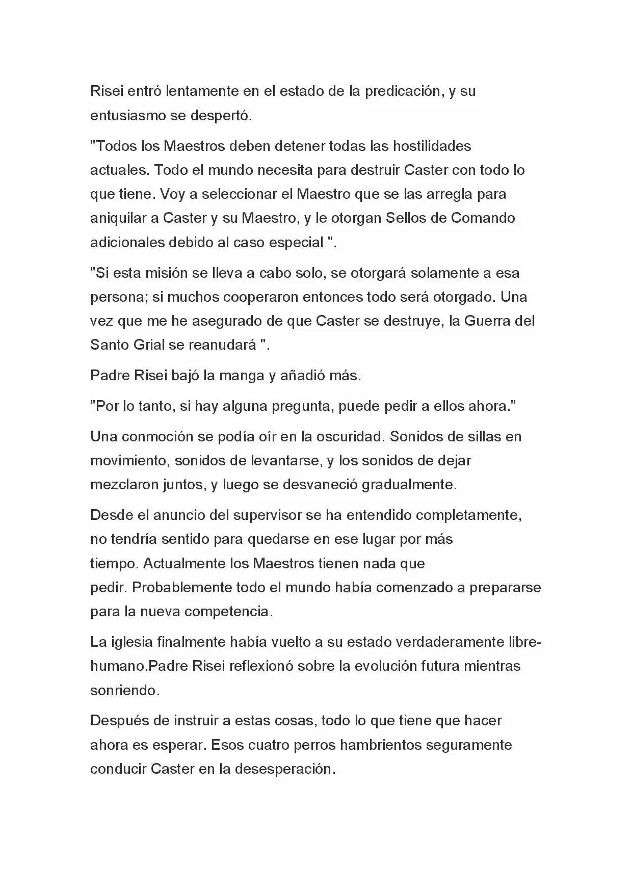 Fate Zero Novela capítulo 28 página 4