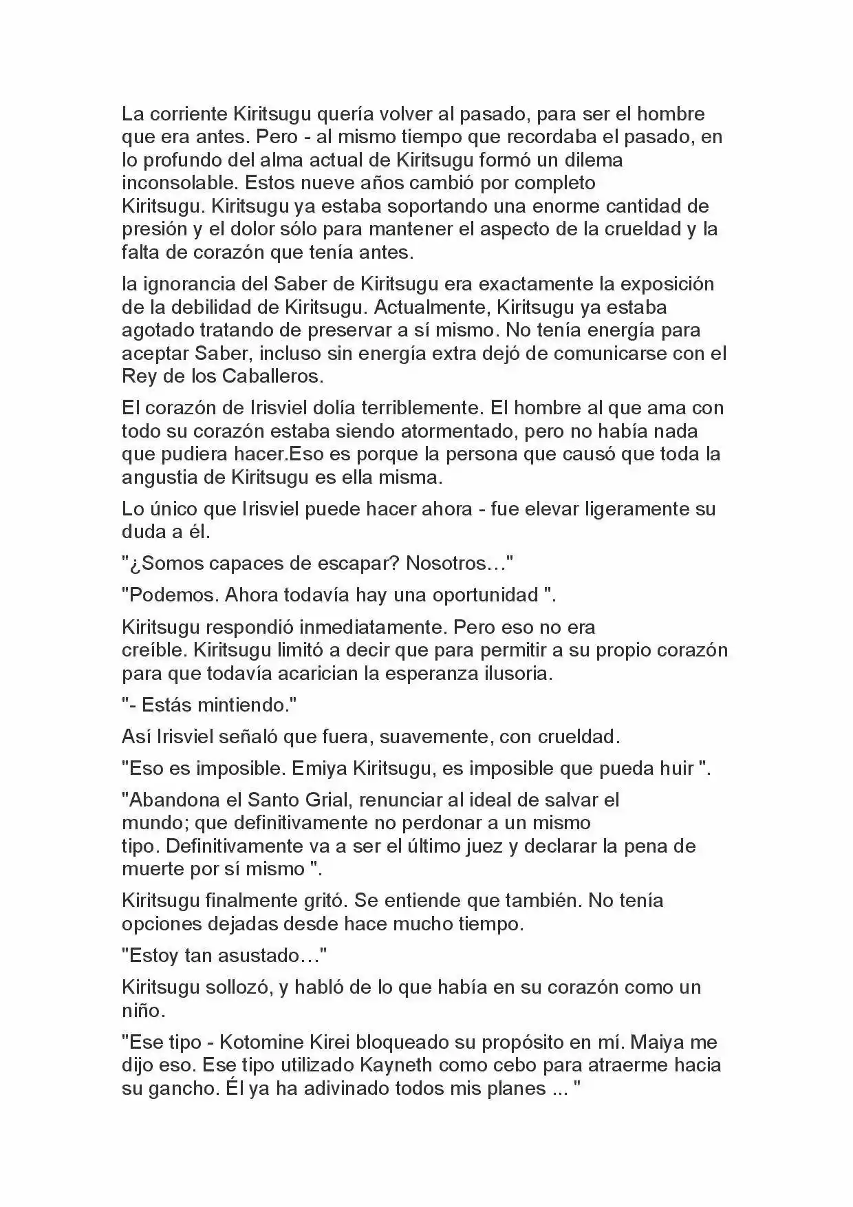 Fate Zero Novela capítulo 29 página 12