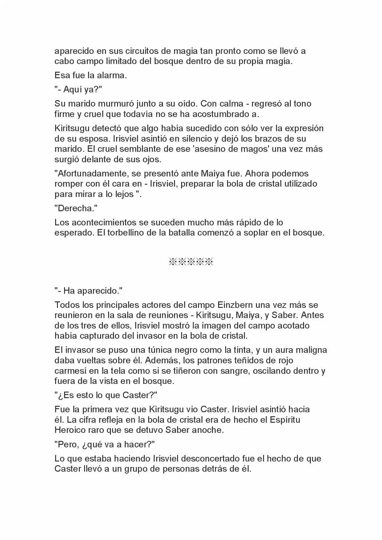 Fate Zero Novela capítulo 29 página 14