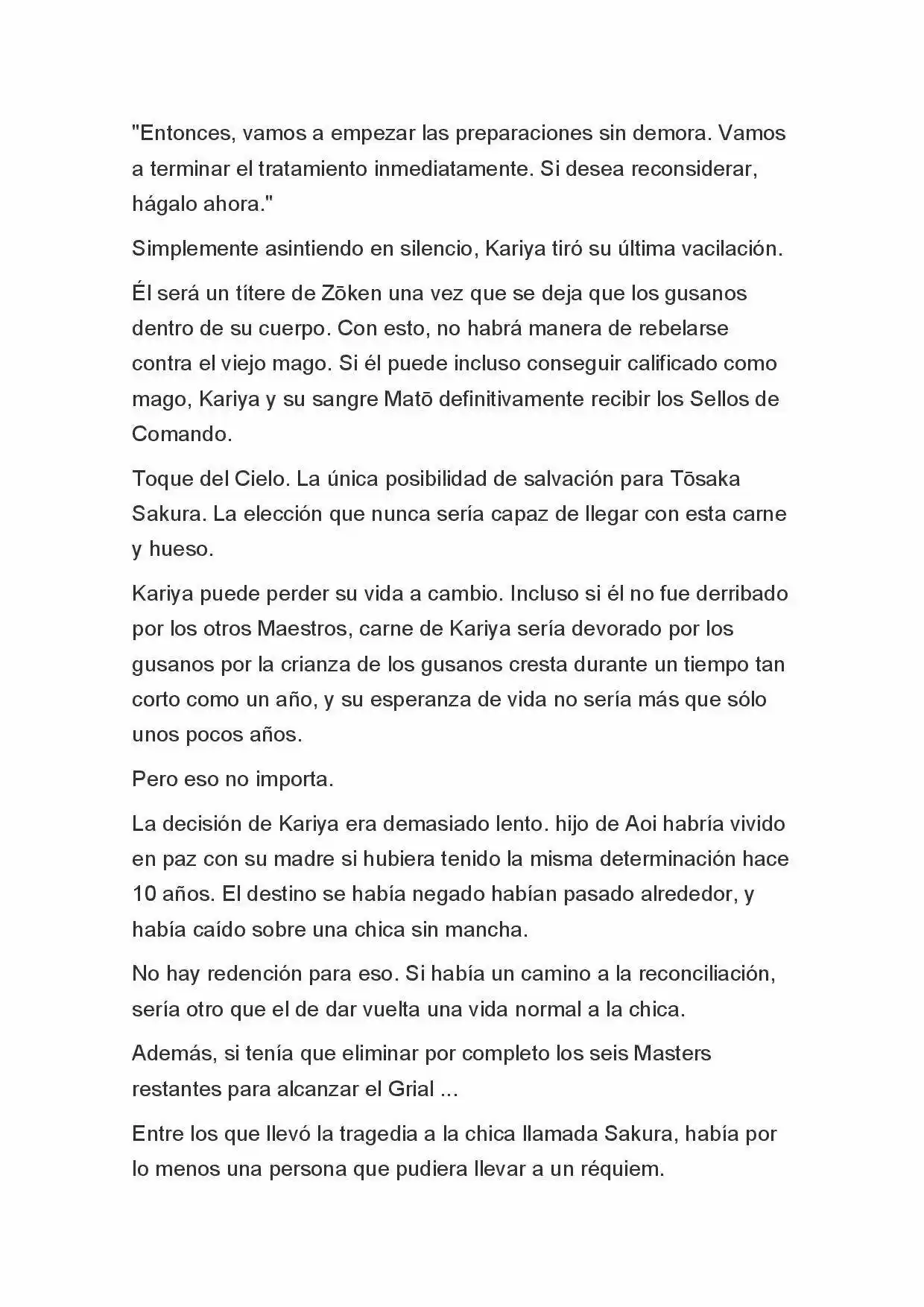 Fate Zero Novela capítulo 3 página 16