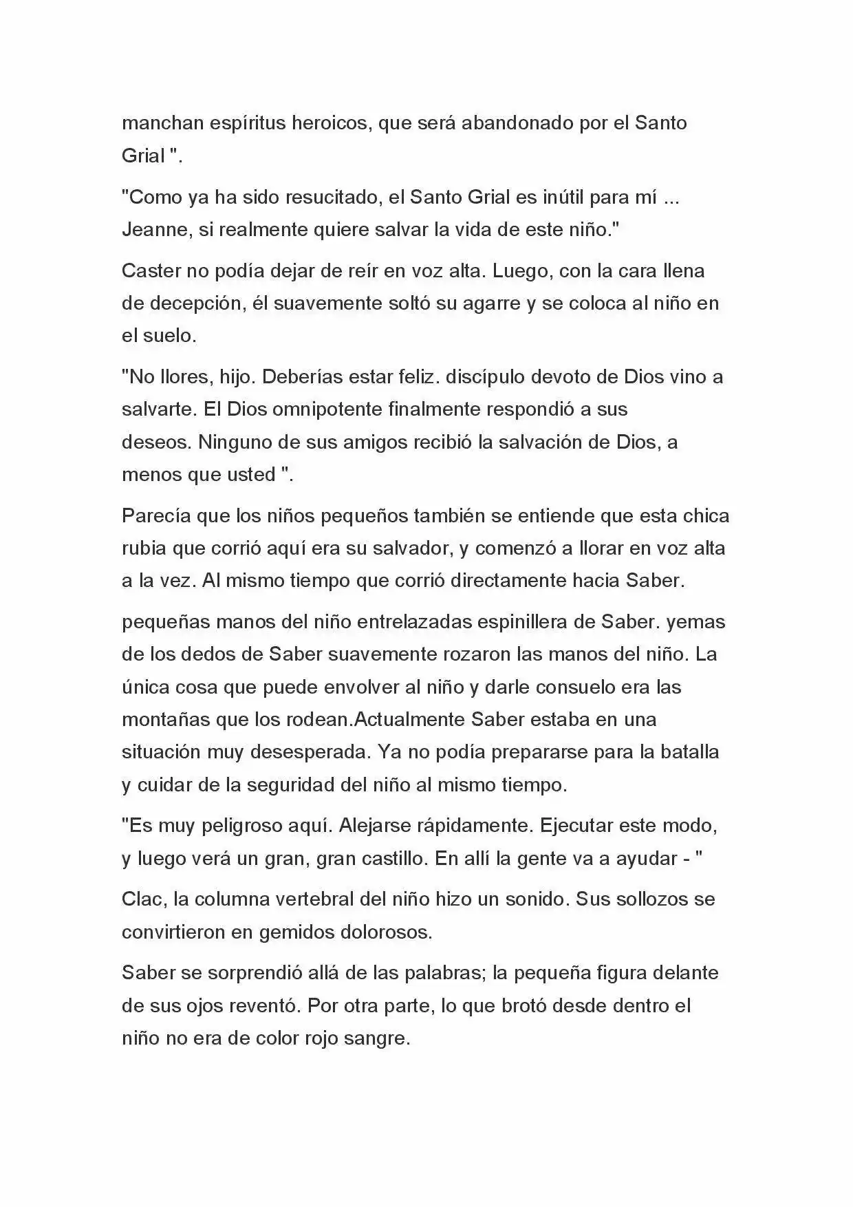Fate Zero Novela capítulo 30 página 5