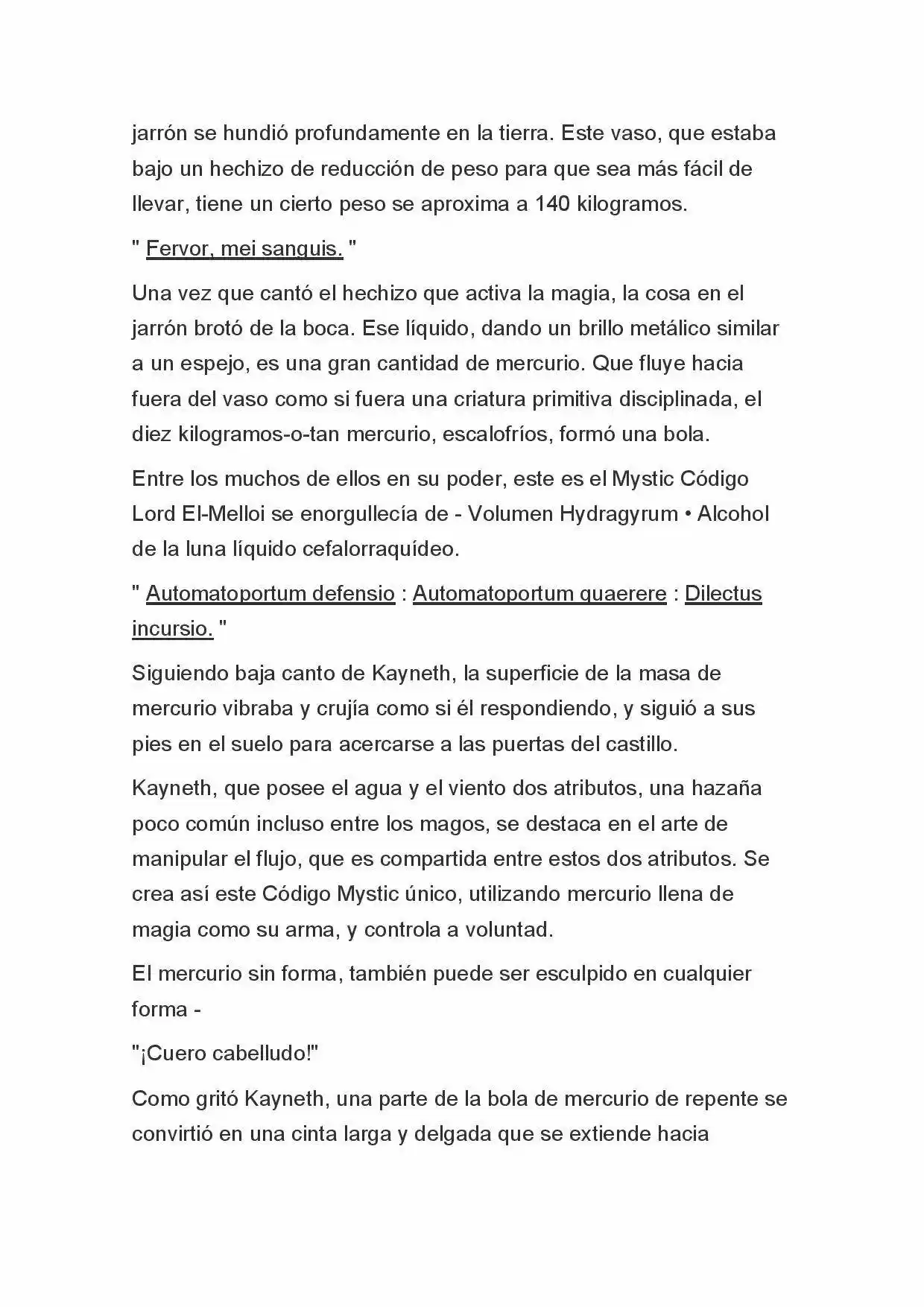 Fate Zero Novela capítulo 32 página 4