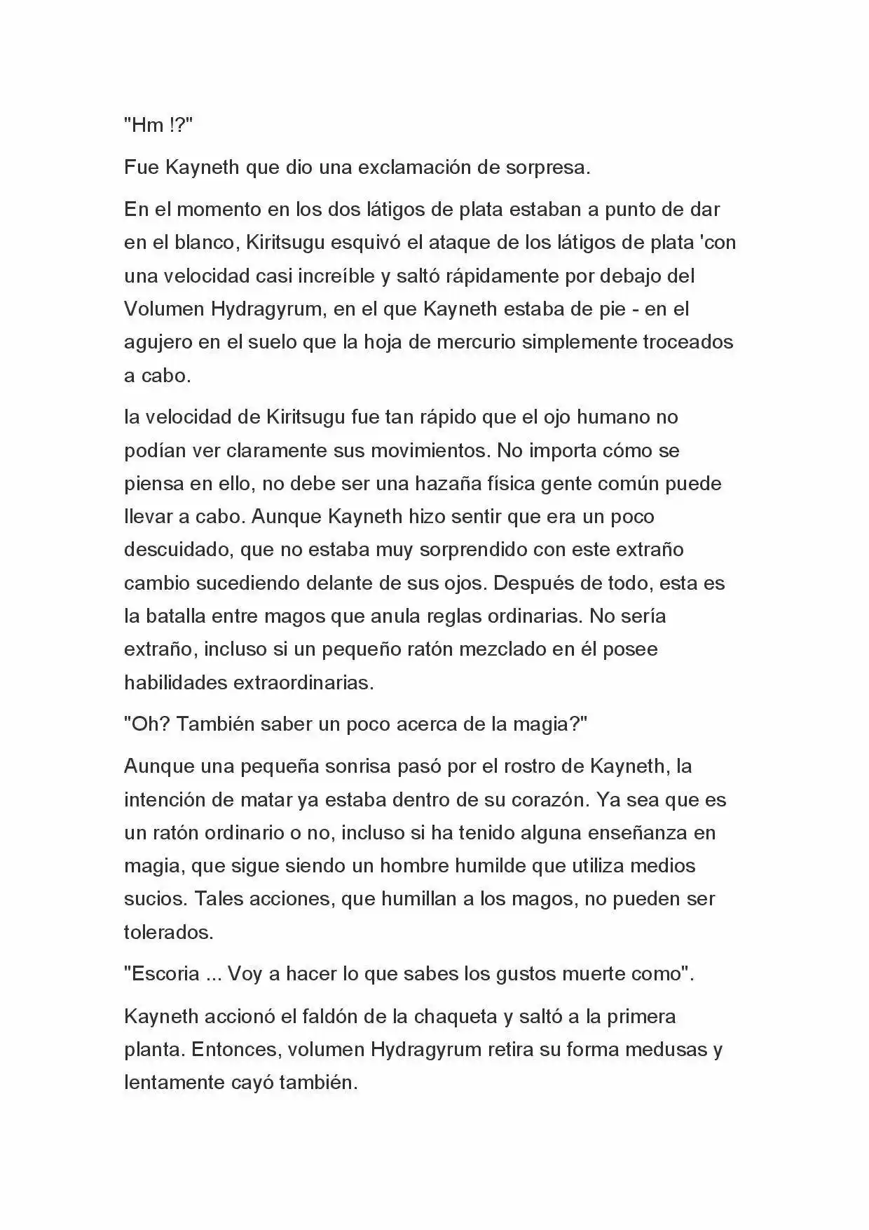 Fate Zero Novela capítulo 32 página 11