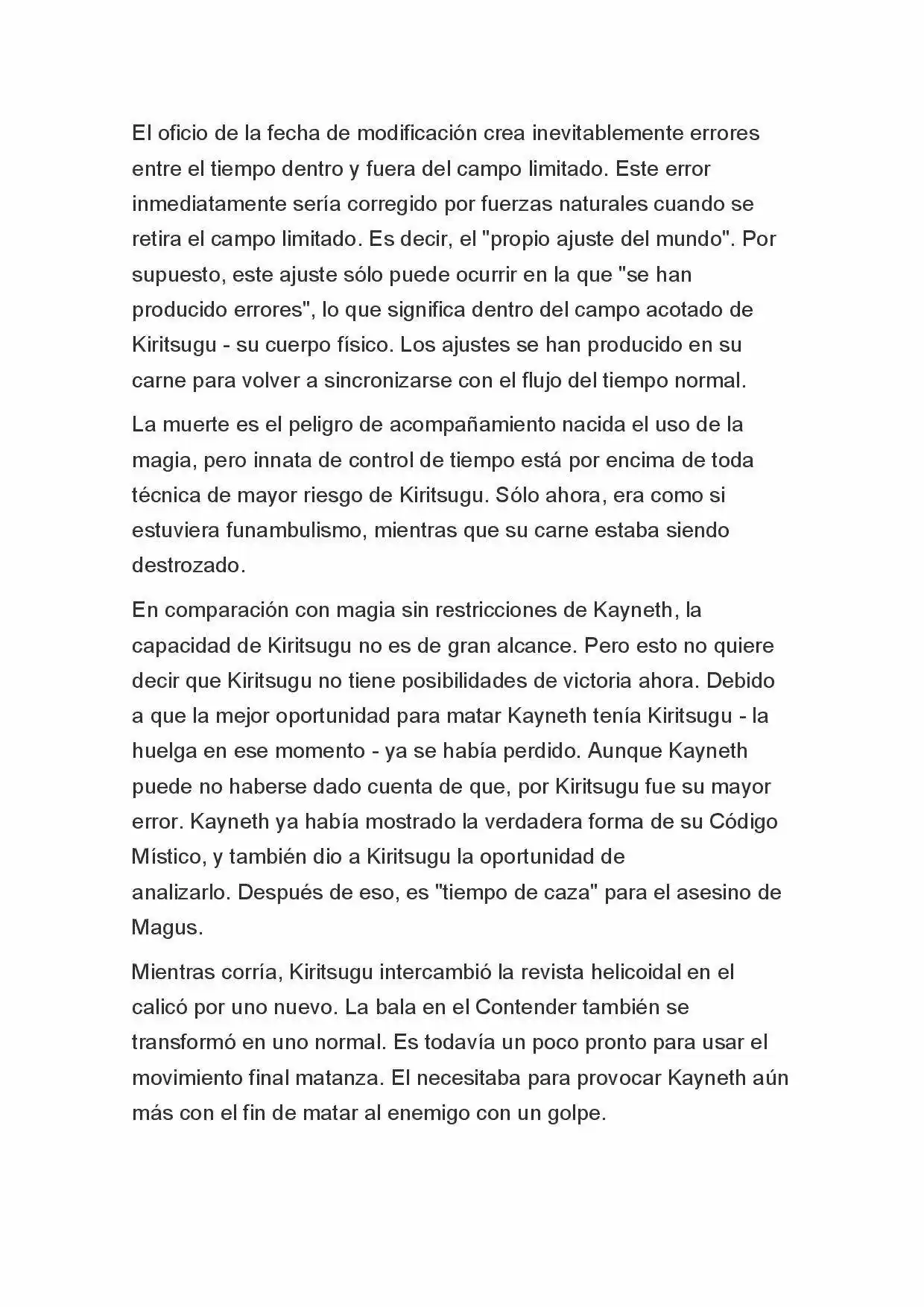 Fate Zero Novela capítulo 32 página 14