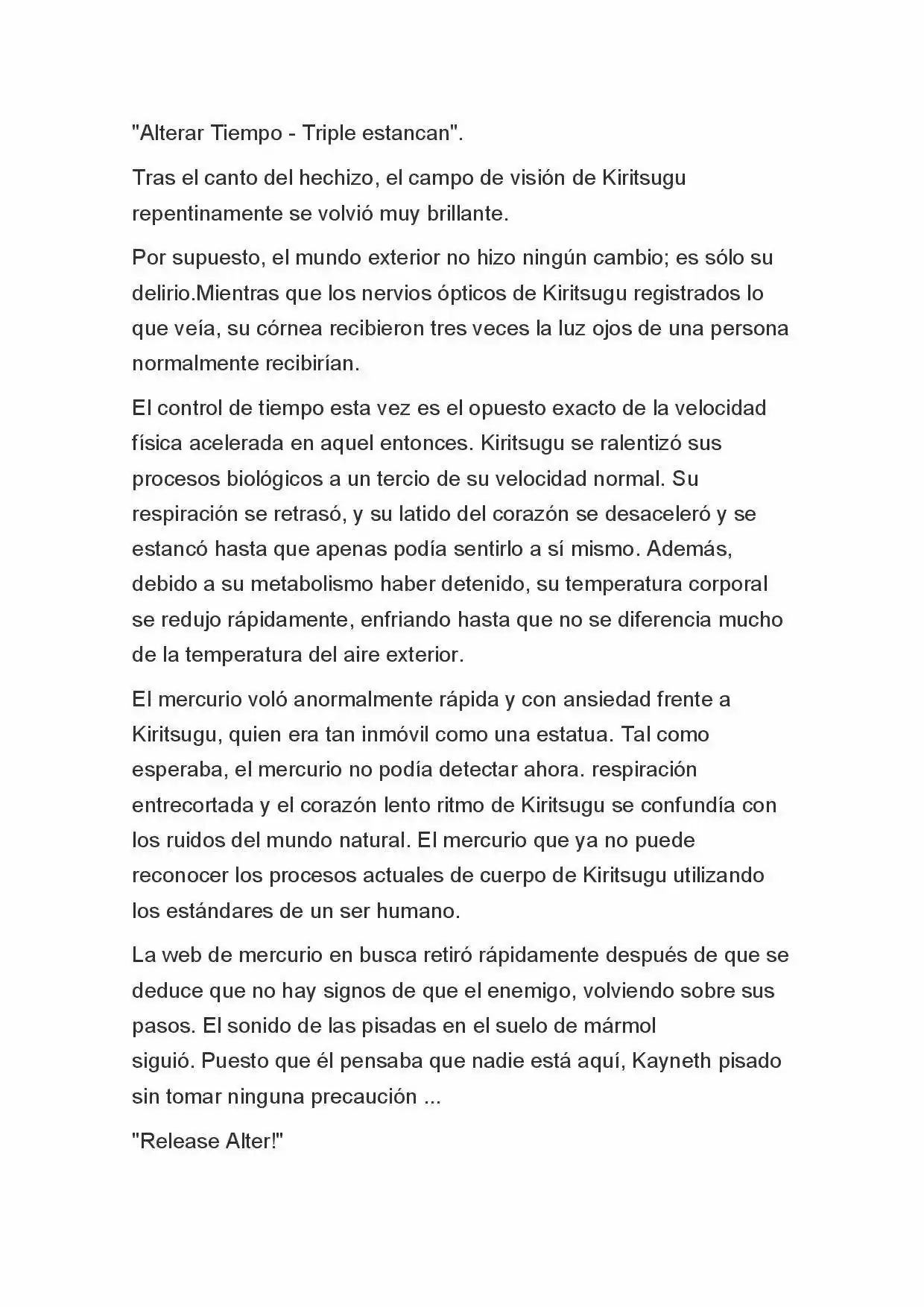 Fate Zero Novela capítulo 32 página 16