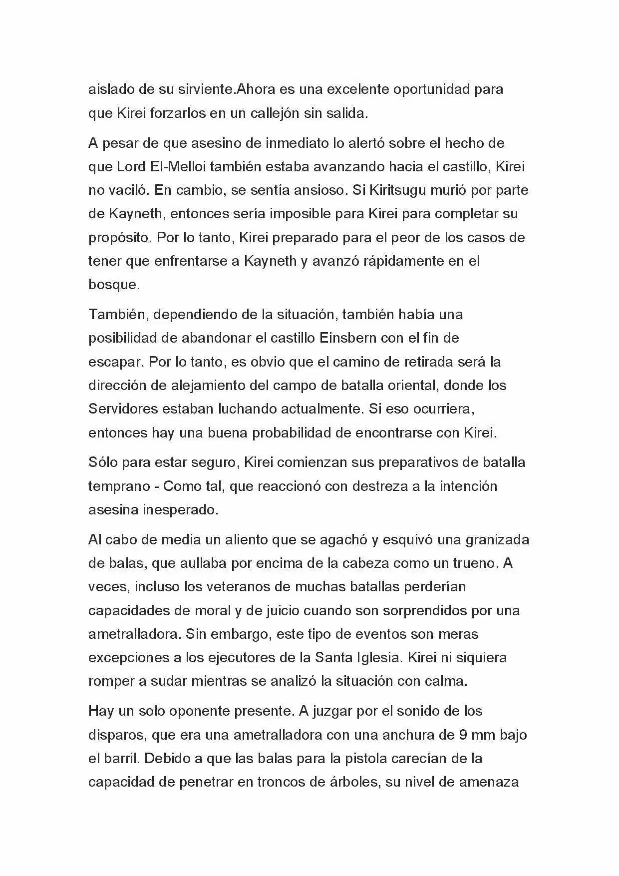 Fate Zero Novela capítulo 33 página 7