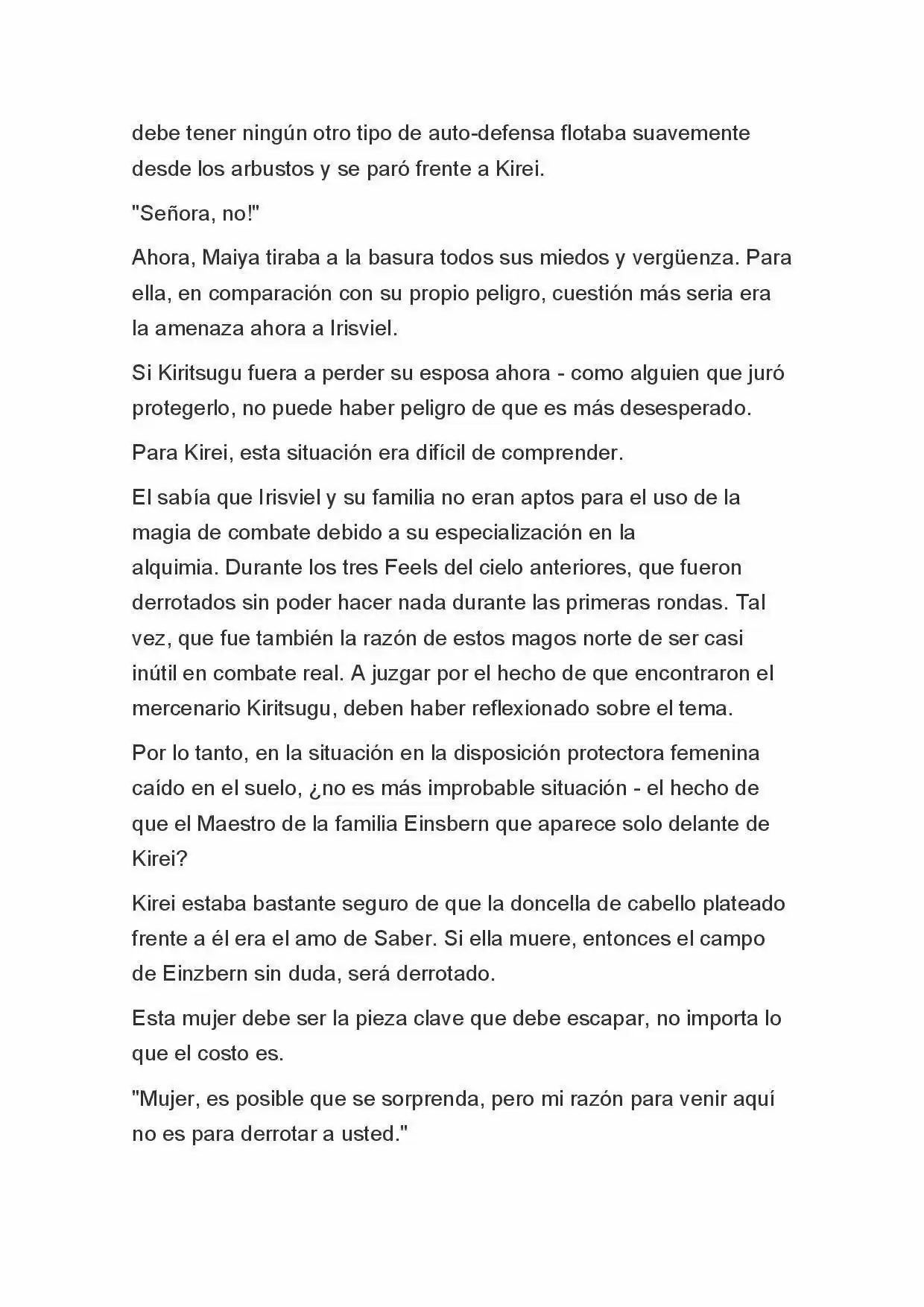 Fate Zero Novela capítulo 33 página 13