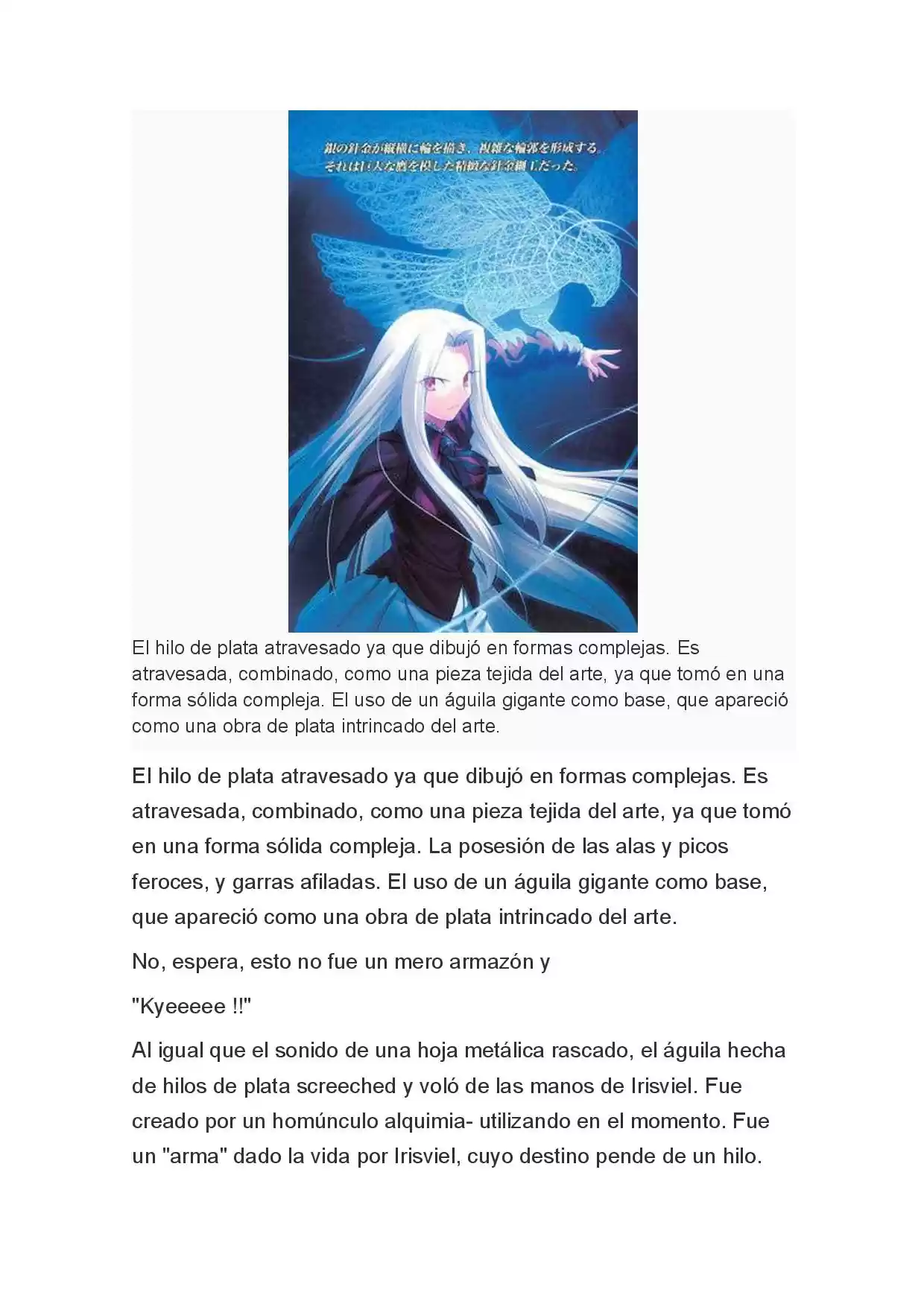 Fate Zero Novela capítulo 33 página 16
