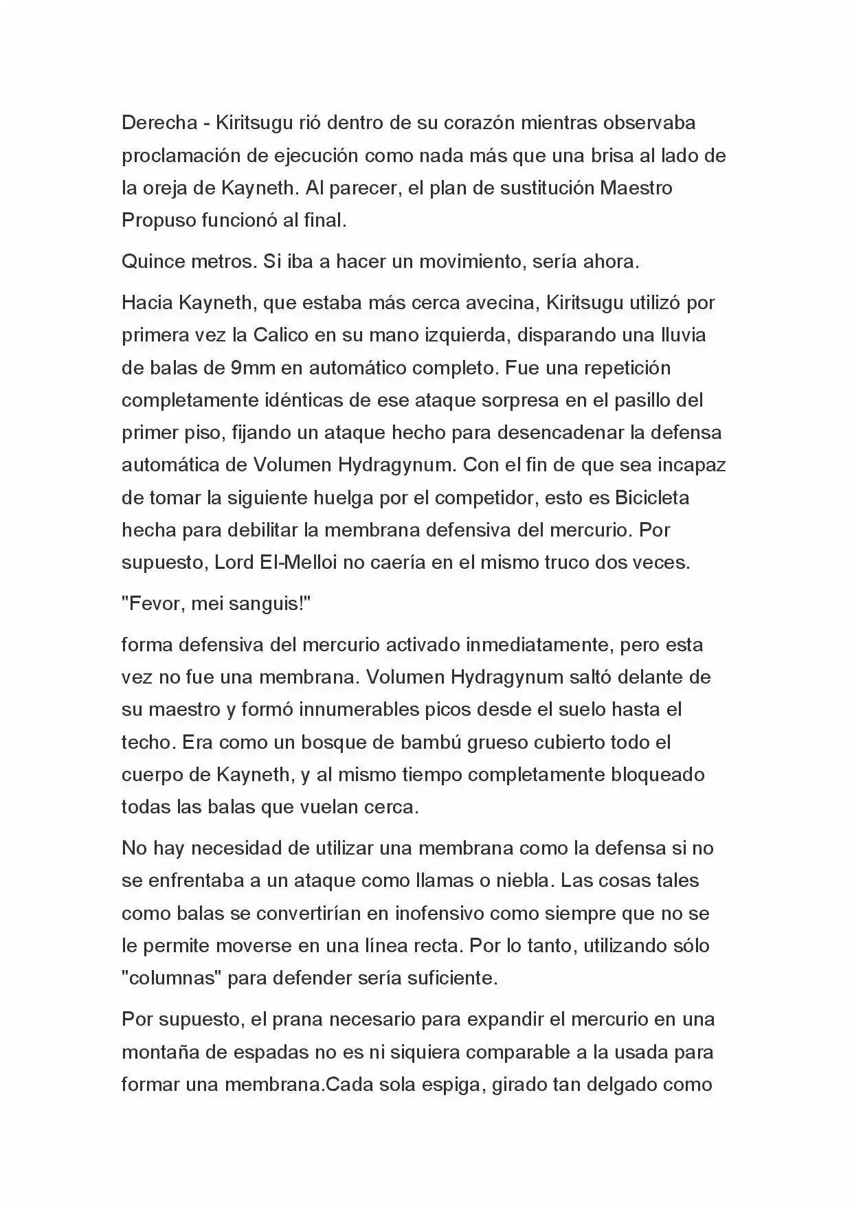 Fate Zero Novela capítulo 35 página 6
