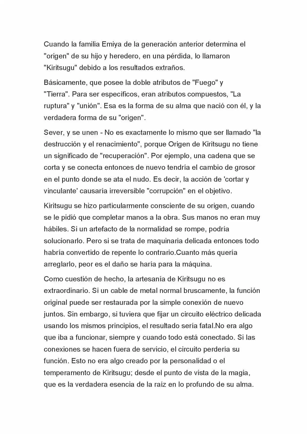 Fate Zero Novela capítulo 35 página 12