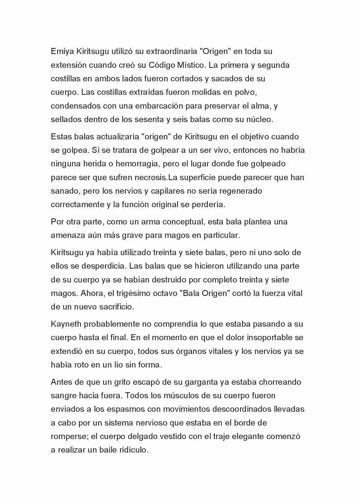 Fate Zero Novela capítulo 35 página 13
