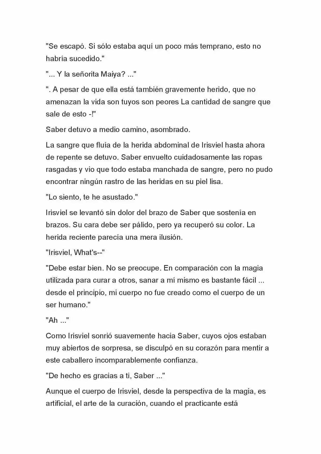 Fate Zero Novela capítulo 36 página 8
