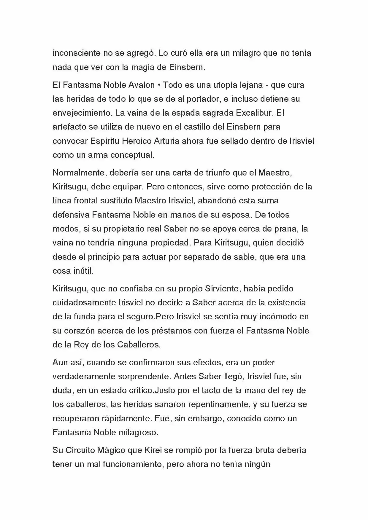 Fate Zero Novela capítulo 36 página 9