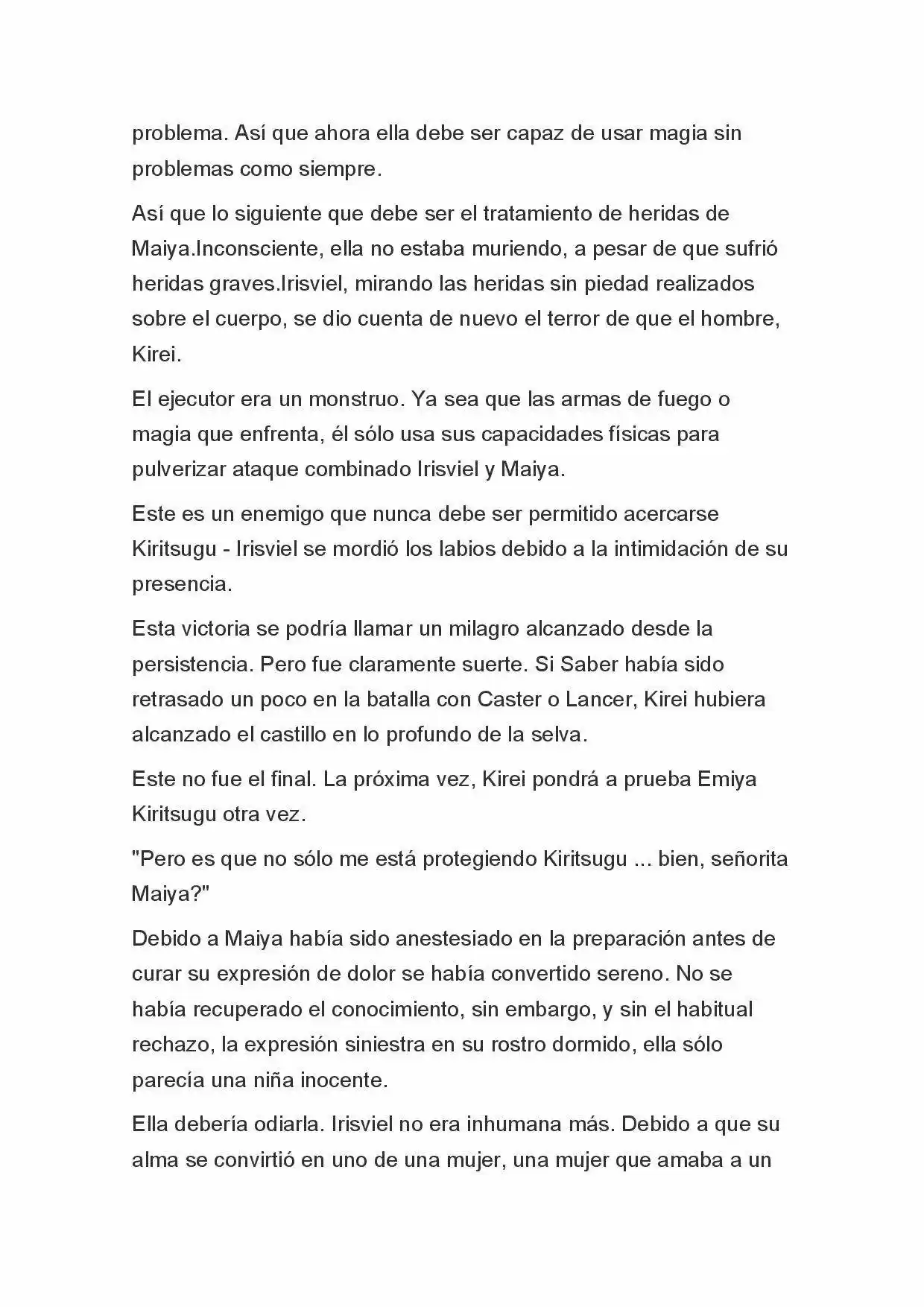 Fate Zero Novela capítulo 36 página 10